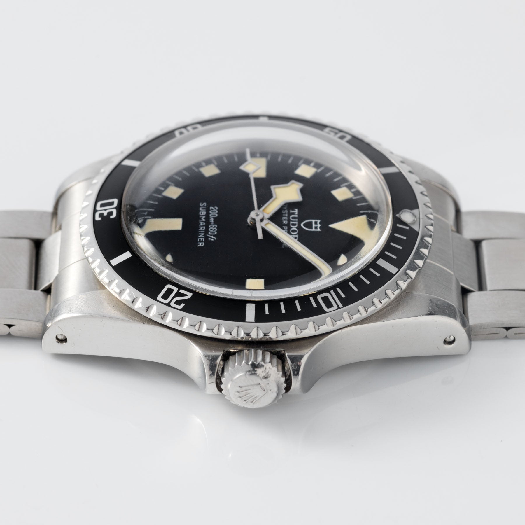 Tudor Submariner 9401 No Date Black Snowflake