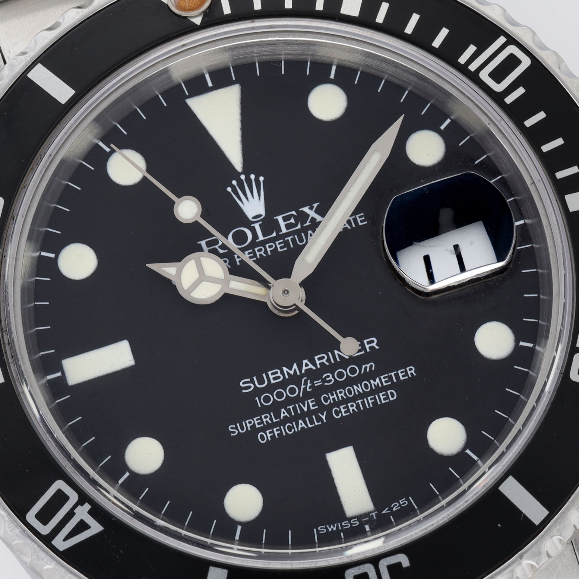 Rolex Submariner Date 16800 Original Matte Dial 