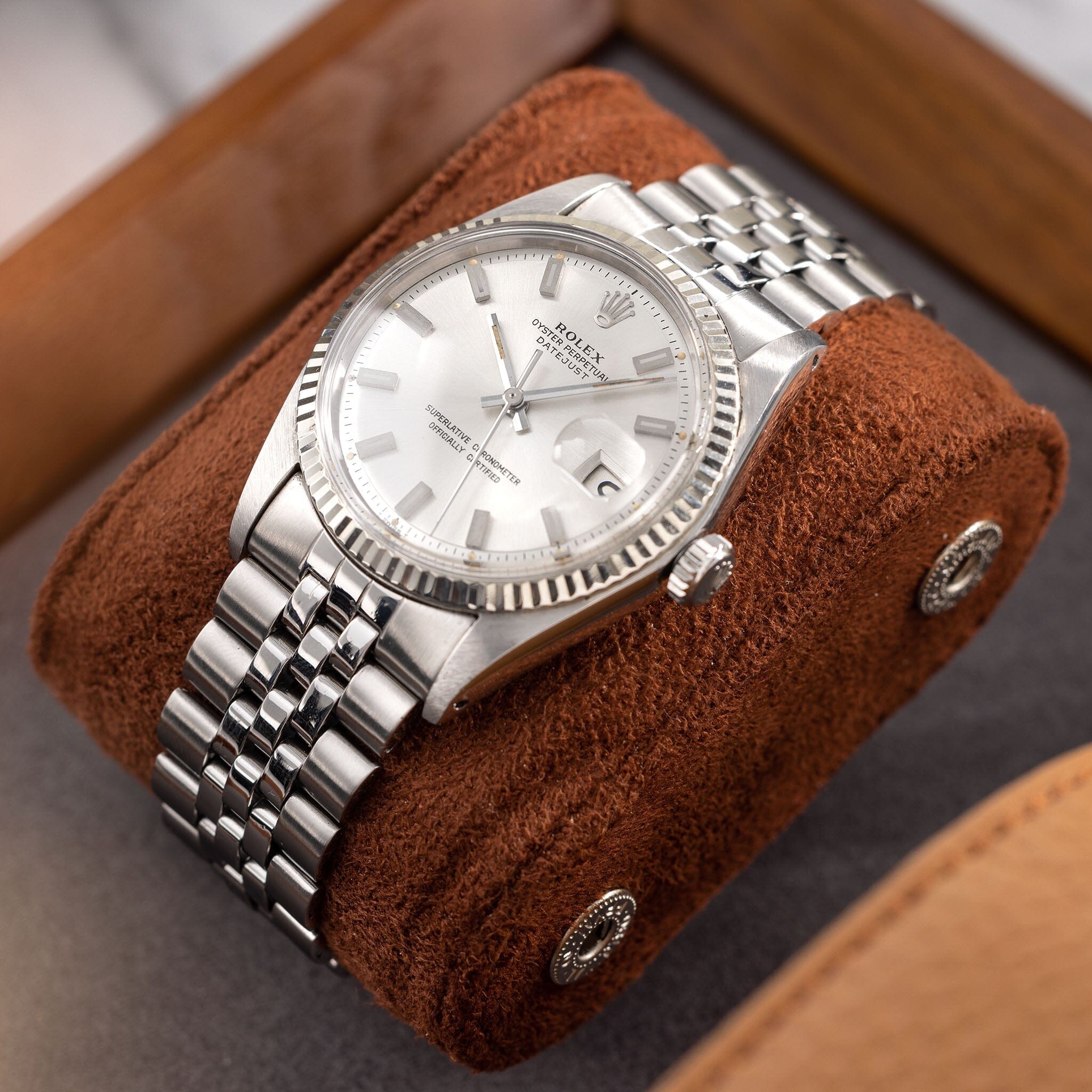 Rolex Datejust 1601 rare Block Markers – Bulang and Sons