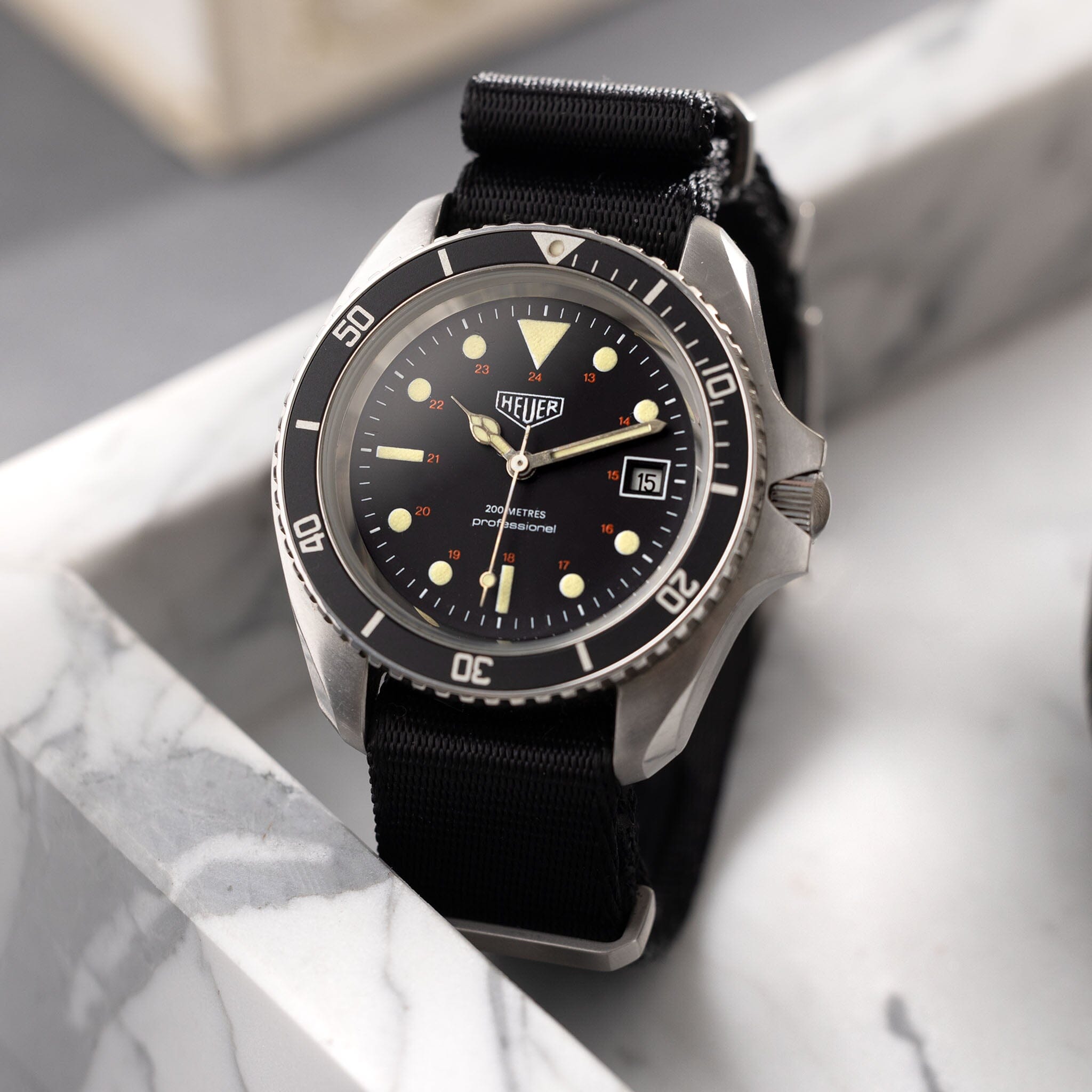 Heuer Monnin Mk1 Reference 844 Dive Watch
