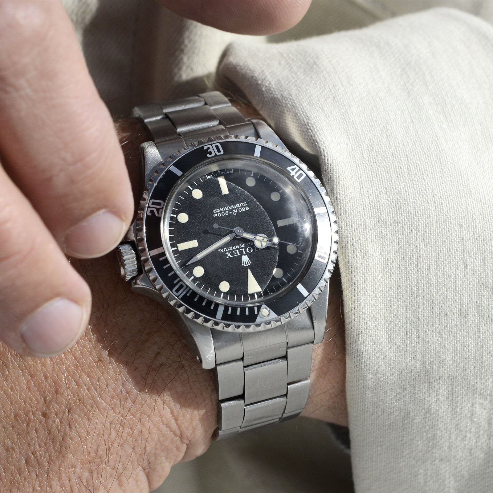Rolex Submariner Non-Serif Dial 5513