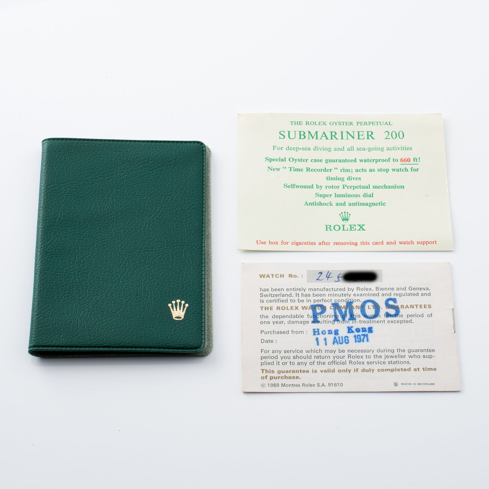 Rolex Submariner Non-Serif Dial 5513