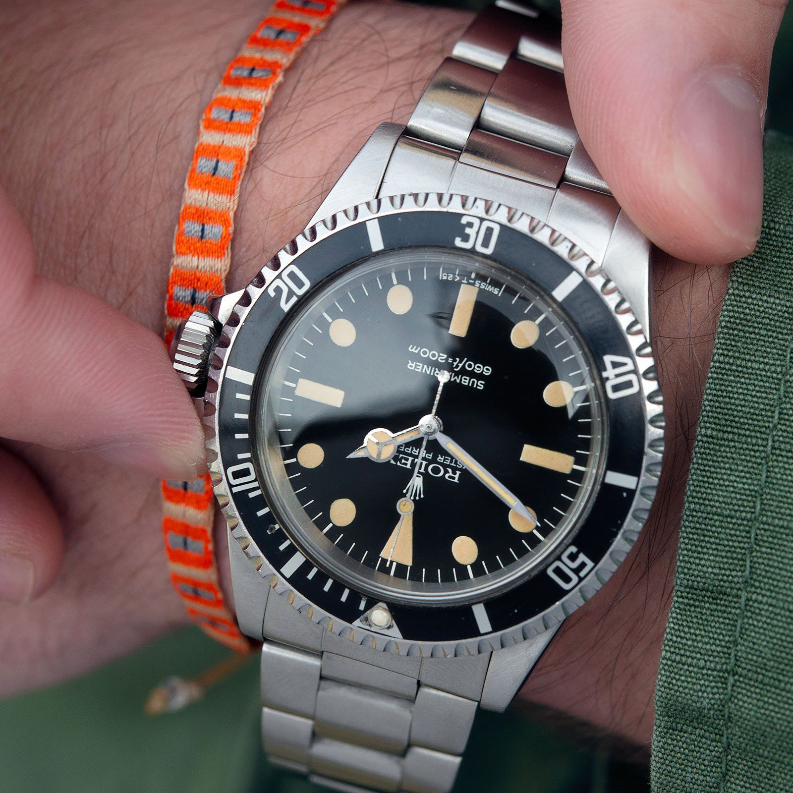 Rolex 5513 Submariner Mk4 Maxi Dial