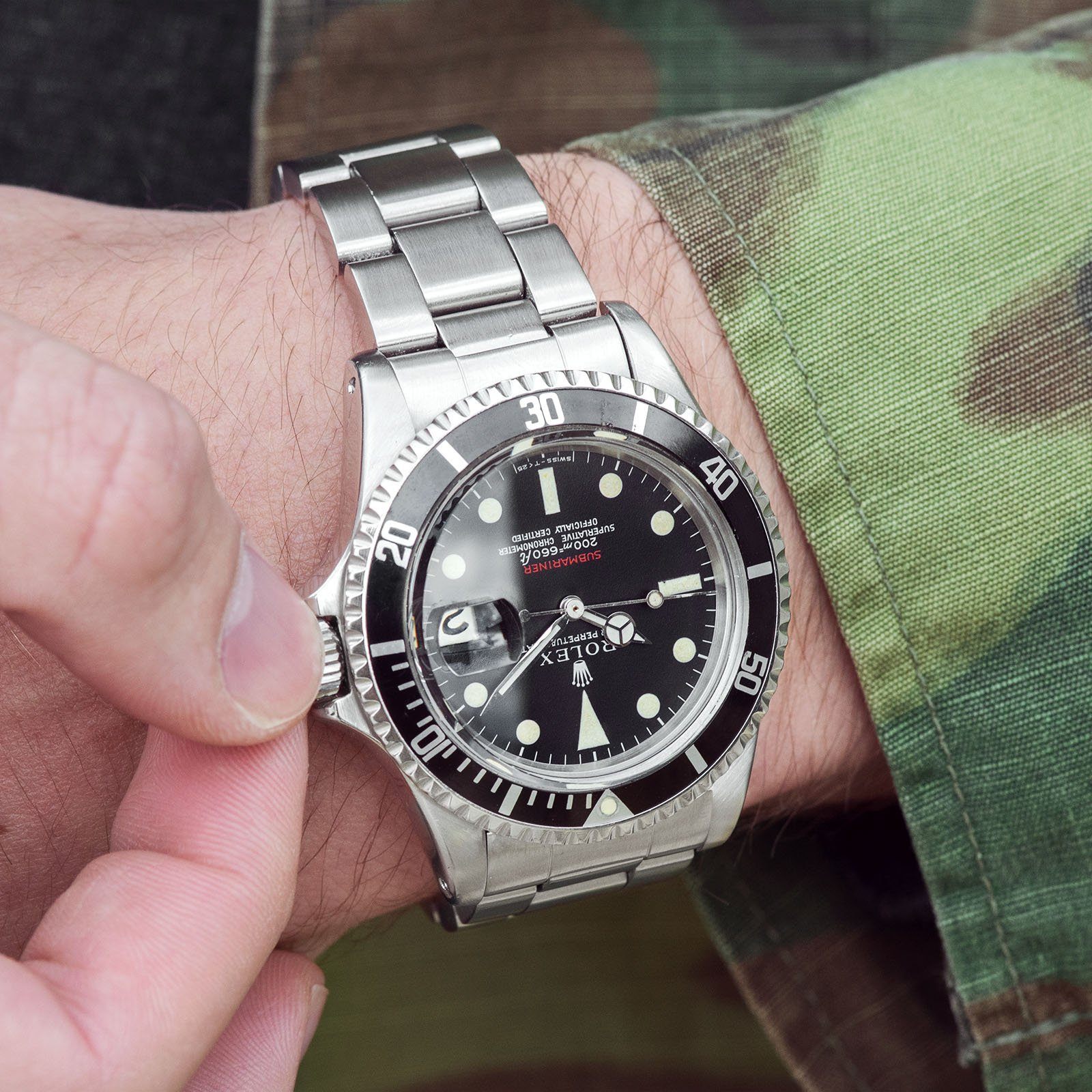 Rolex Mk1 Meters First Red Submariner Date 1680