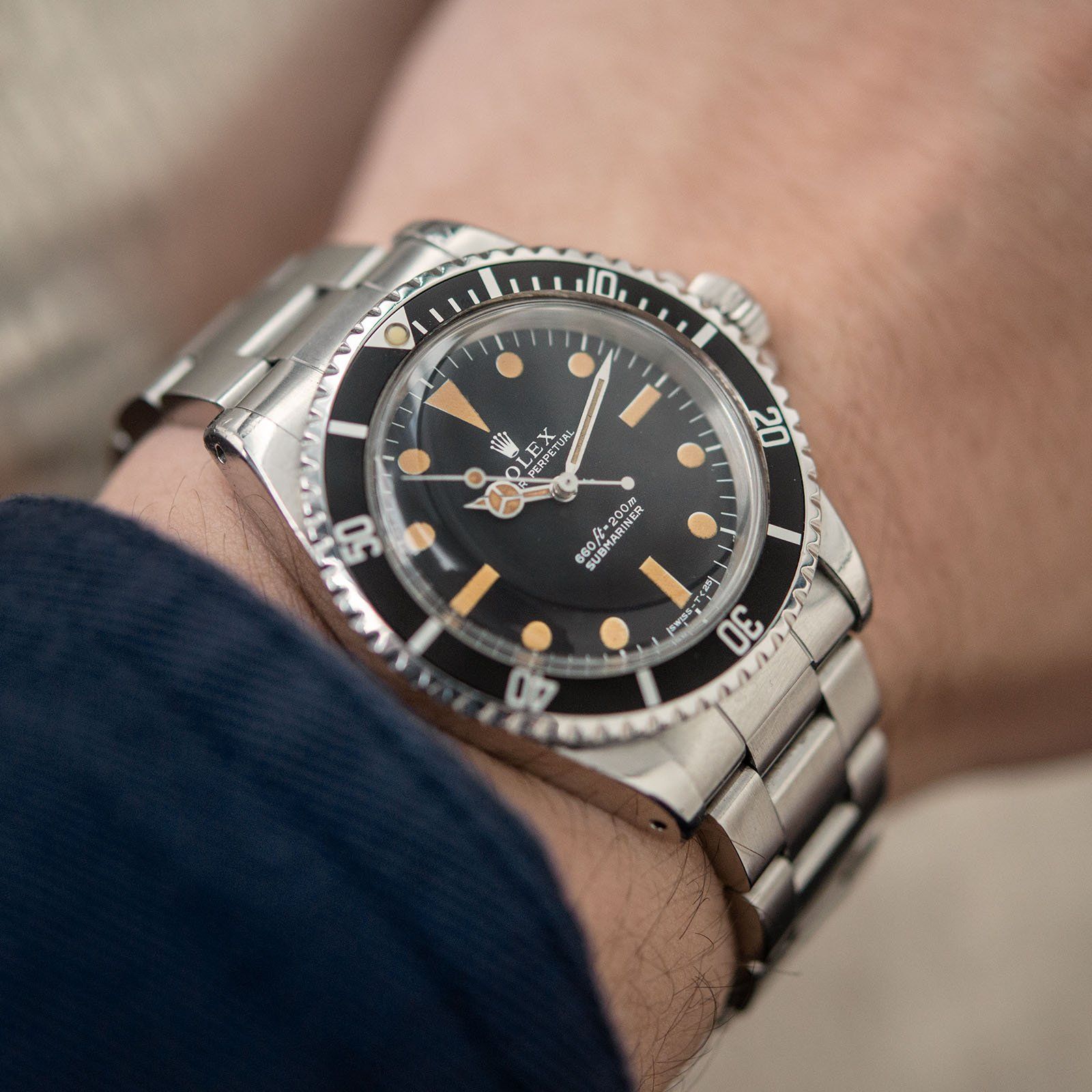 Rolex Submariner Non-Serif Dial 5513