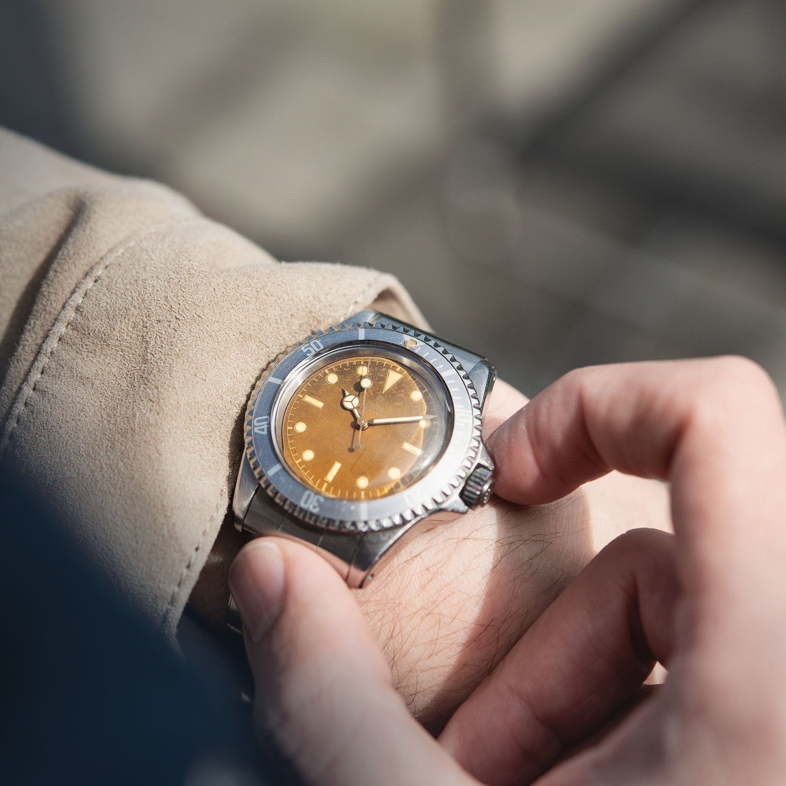 Tudor Submariner Ref 7928 with Incredible Tropical Dial