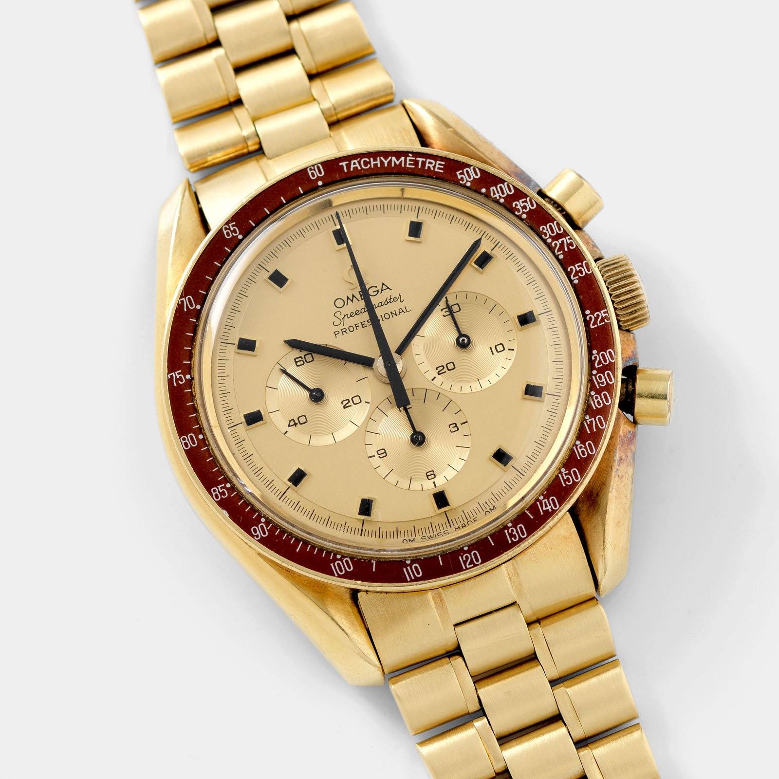 Omega Speedmaster Apollo 11 Gold Ref BA145.022