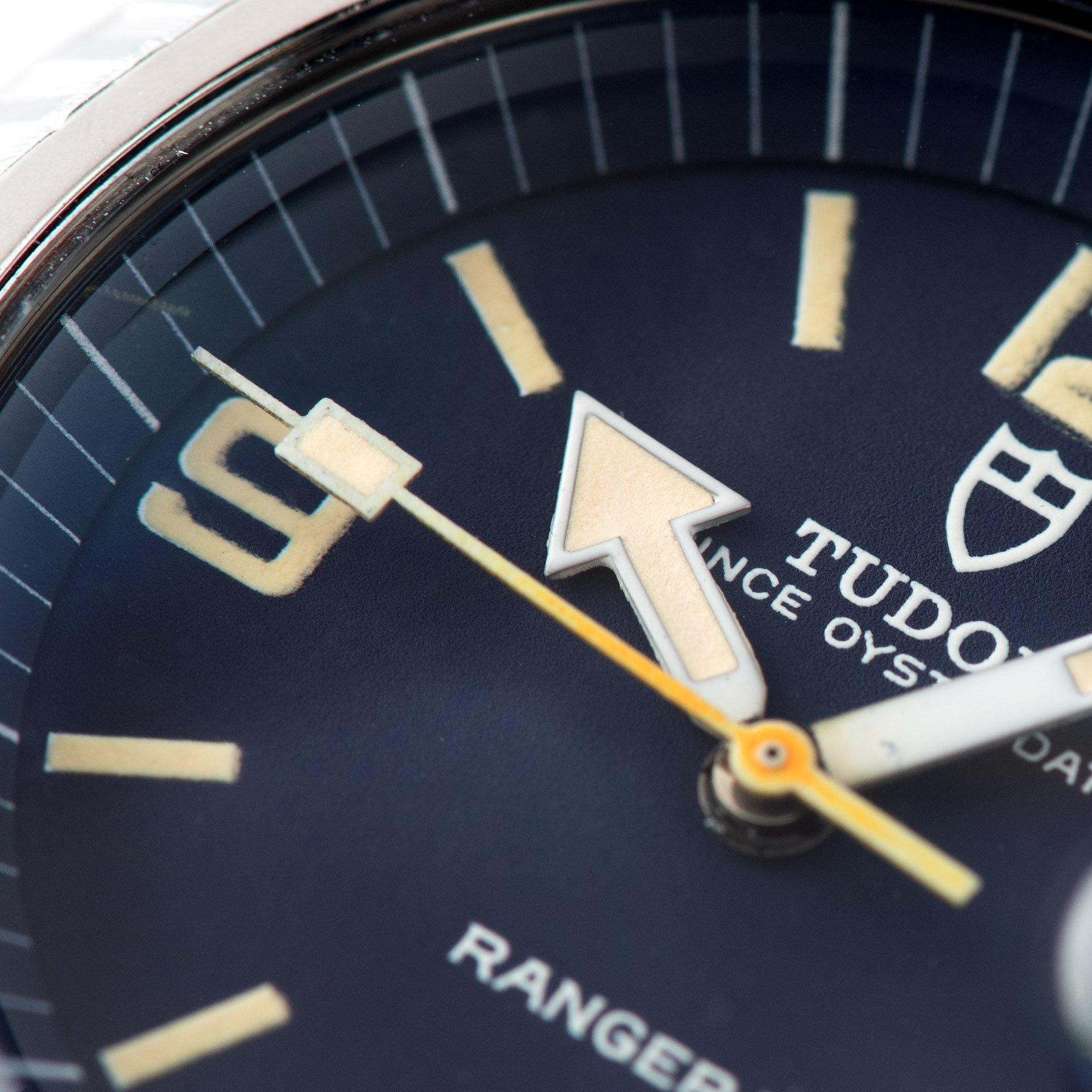 Tudor Ranger 2 Blue Dial Reference 9111/0 with a large arrow hour hand