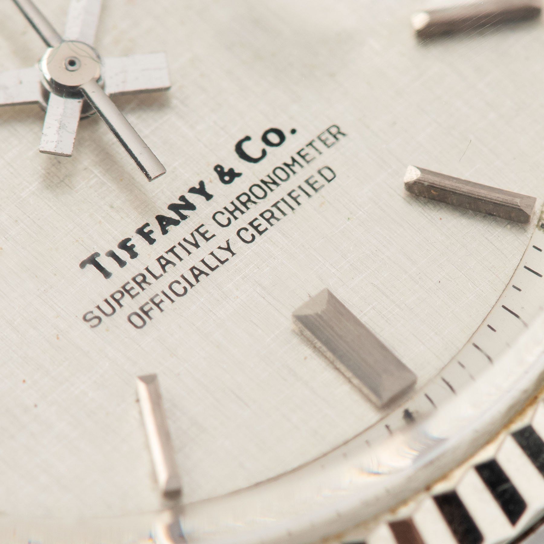 Rolex Datejust Tiffany Dial Reference 1601