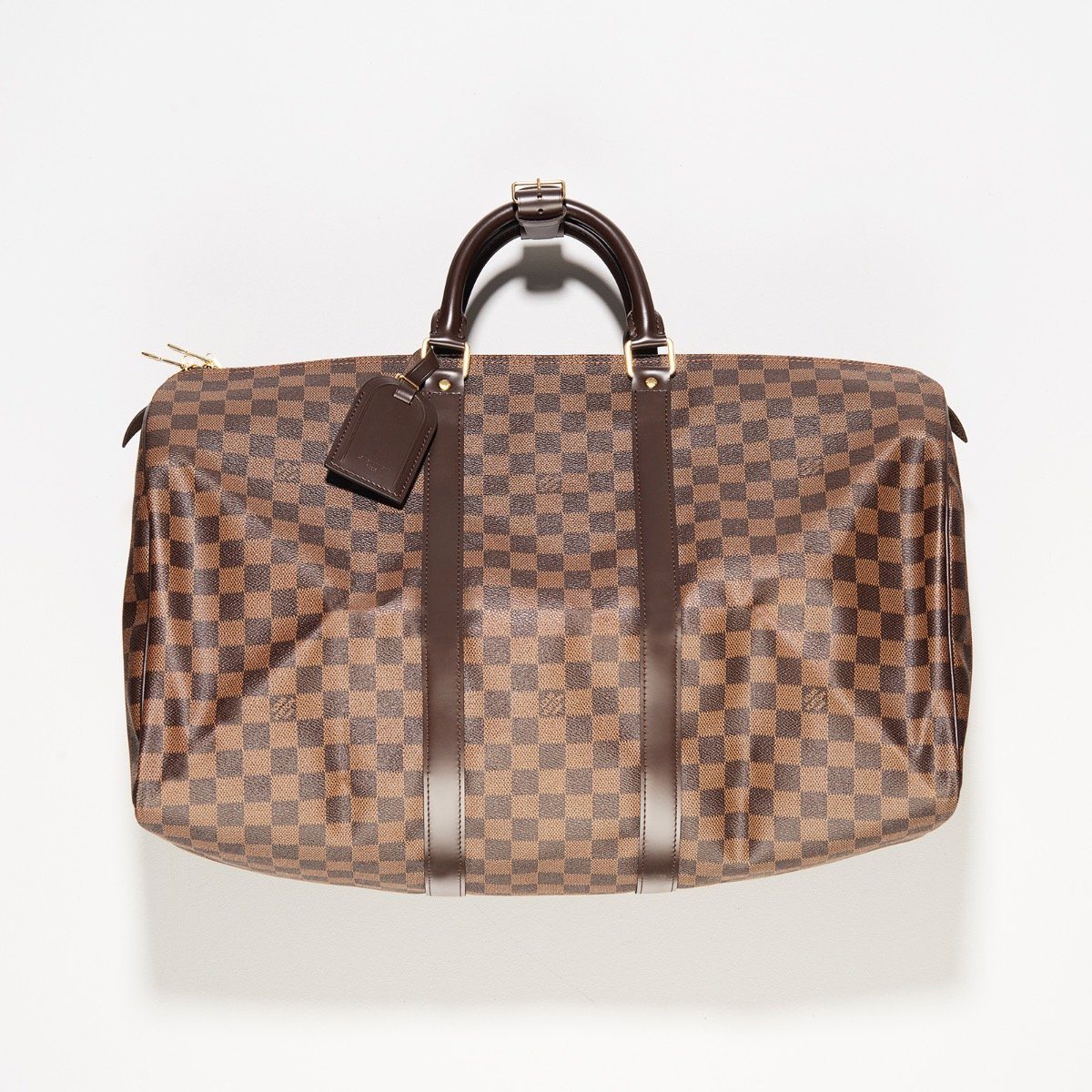 Louis Vuitton Keepall Bandouliere Bag Edition LV Rubber Monogram Canvas NEW