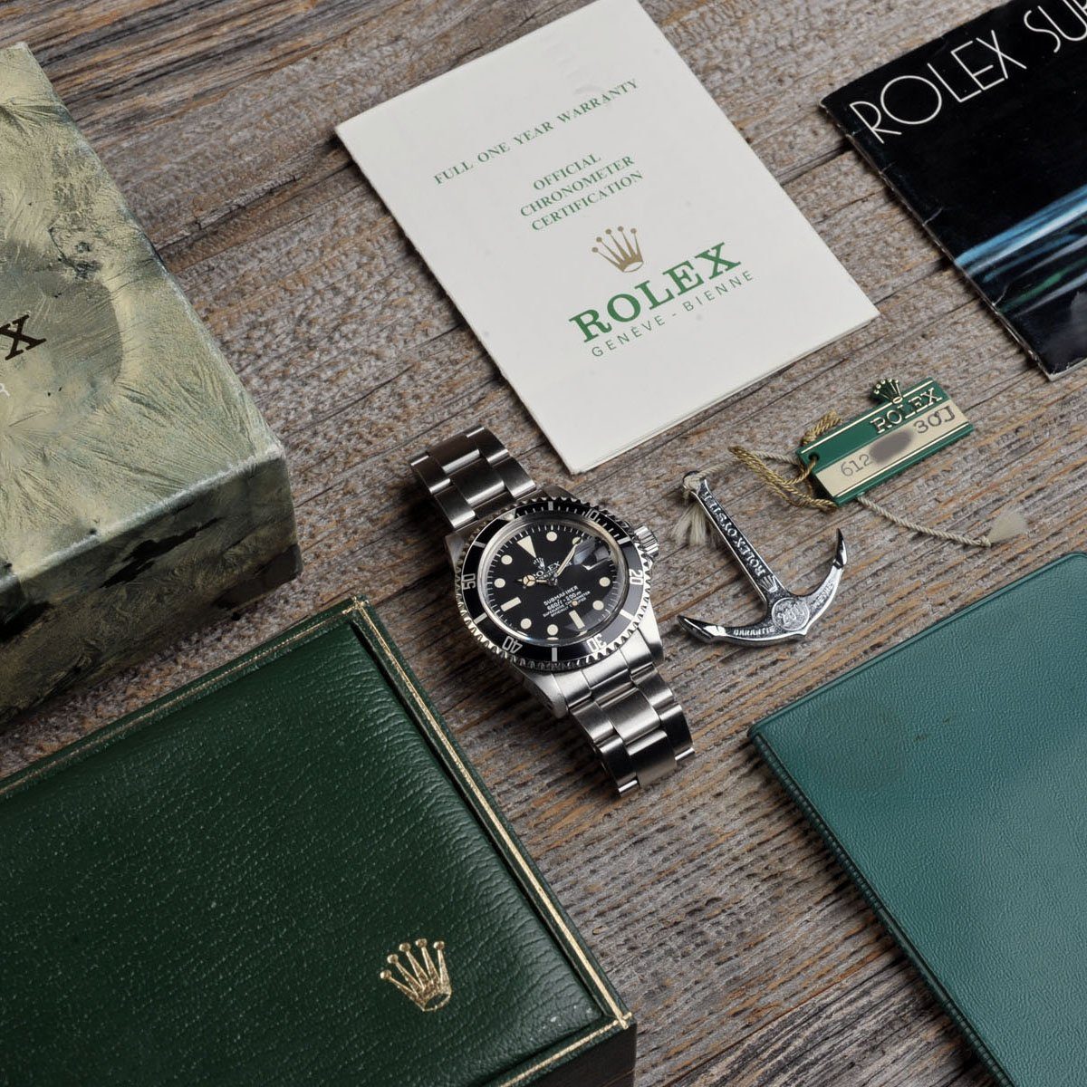 ROLEX 1680 SUBMARINER BOX+PAPERS