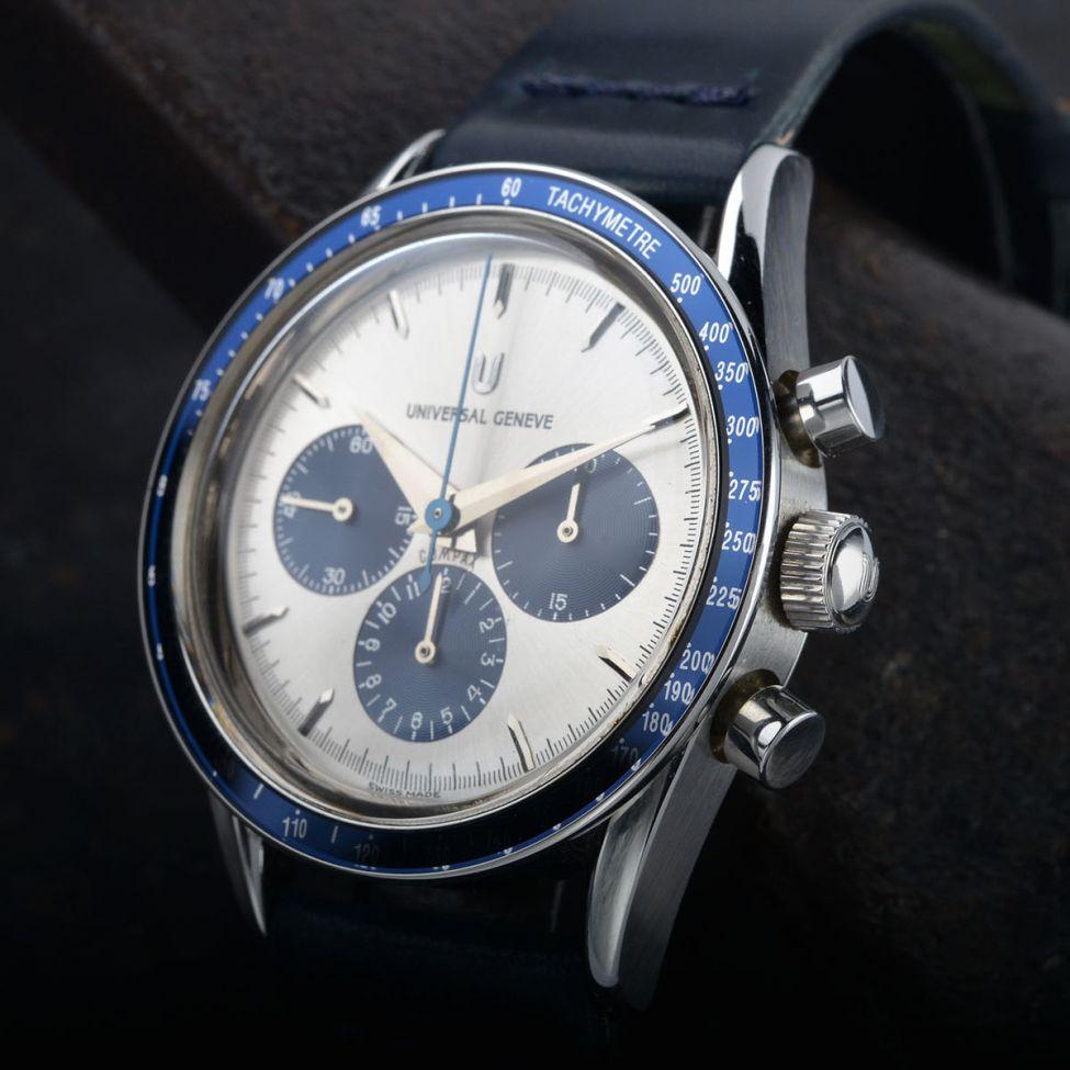 UNIVERSAL GENEVE COMPAX CHRONOGRAPH 884 . 495