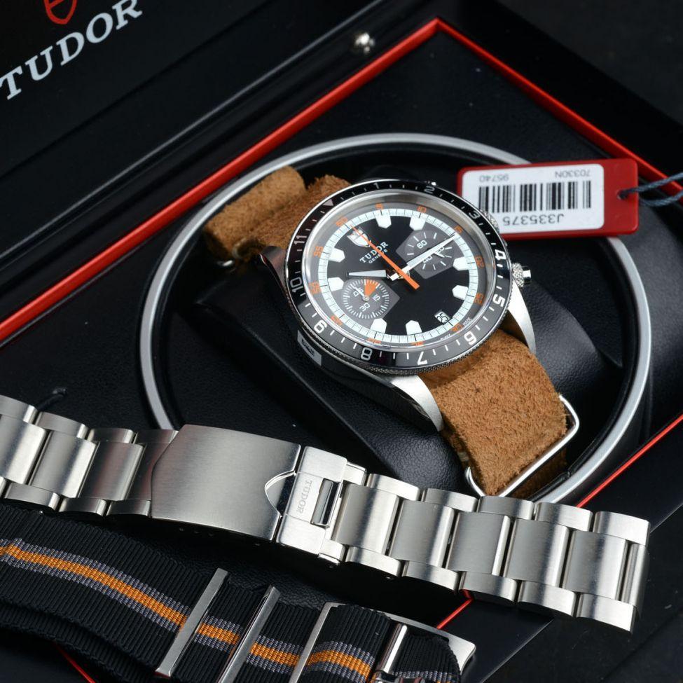 NOS TUDOR HERITAGE CHRONO BLACK