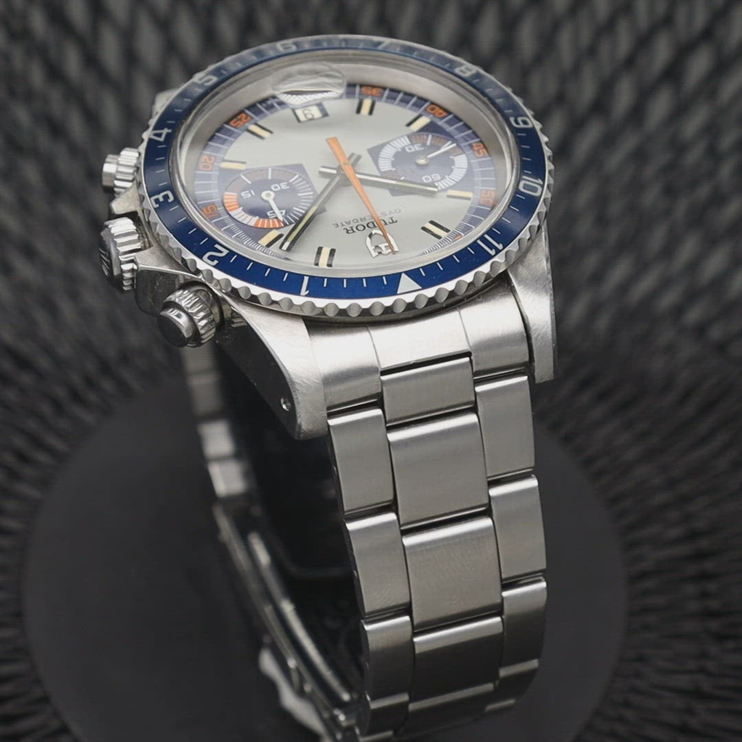 Tudor Monte Carlo Chronograph 7169 Blue Dial and Bezel