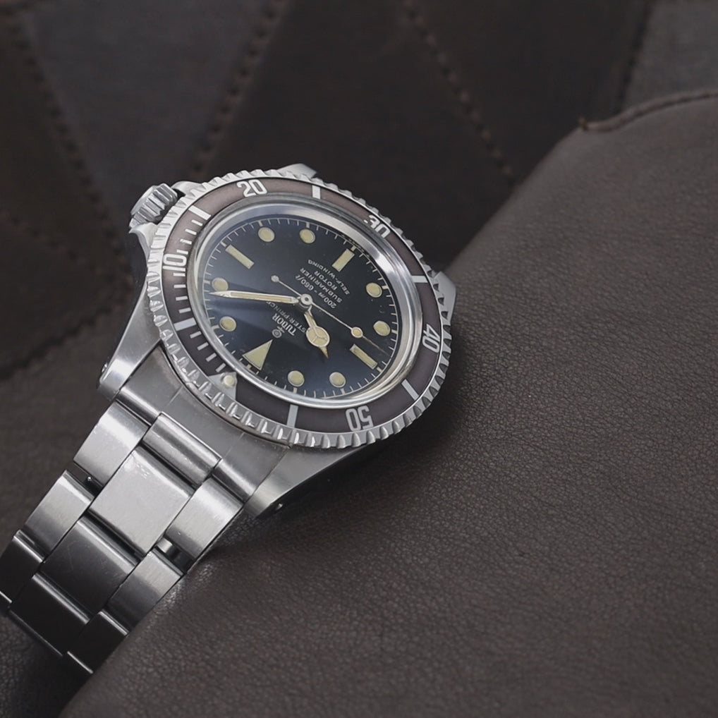 Tudor Submariner 7928 Gilt Minute Track