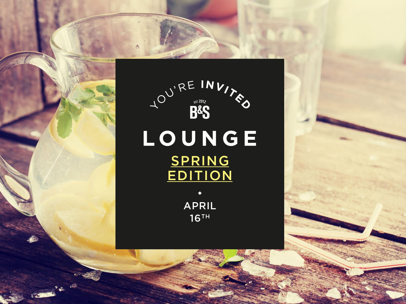 Open Lounge Event - Spring Edition
