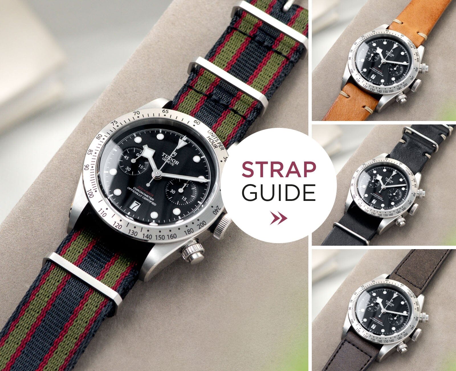 Strap Guide - TUDOR BLACK BAY CHRONOGRAPH m79350-0004