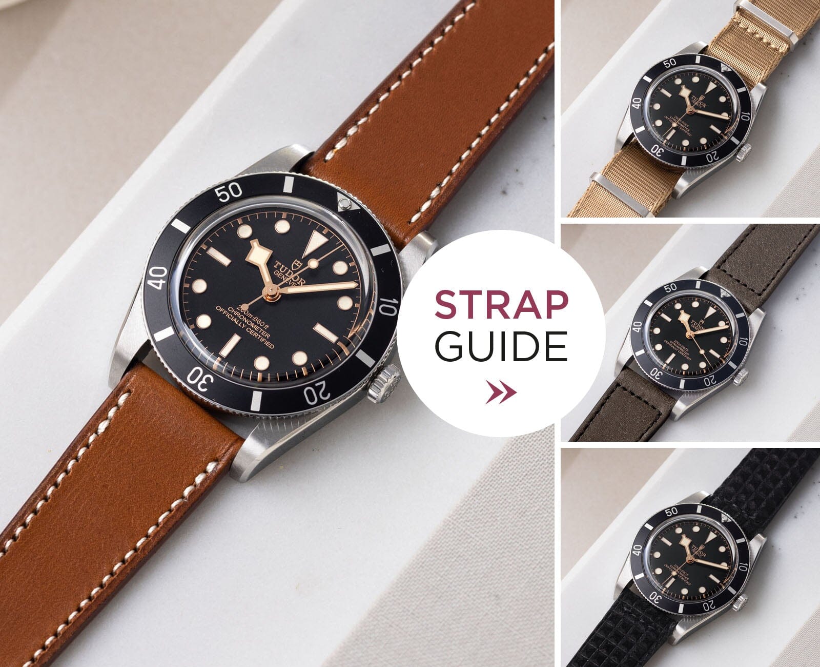 Strap Guide - The Tudor Black Bay 54