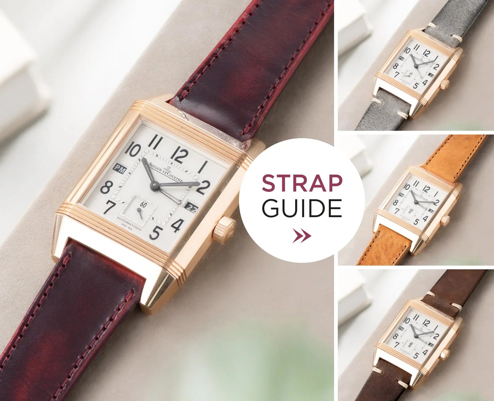 Strap Guide - Jaeger-LeCoultre Grande Reverso Rose Gold