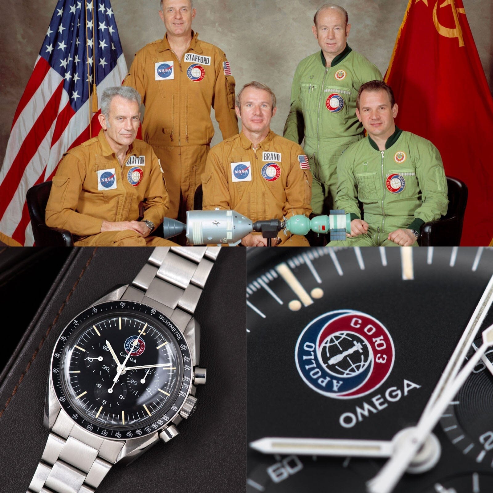 The Omega Speedmaster Apollo Soyuz 145.022 1975