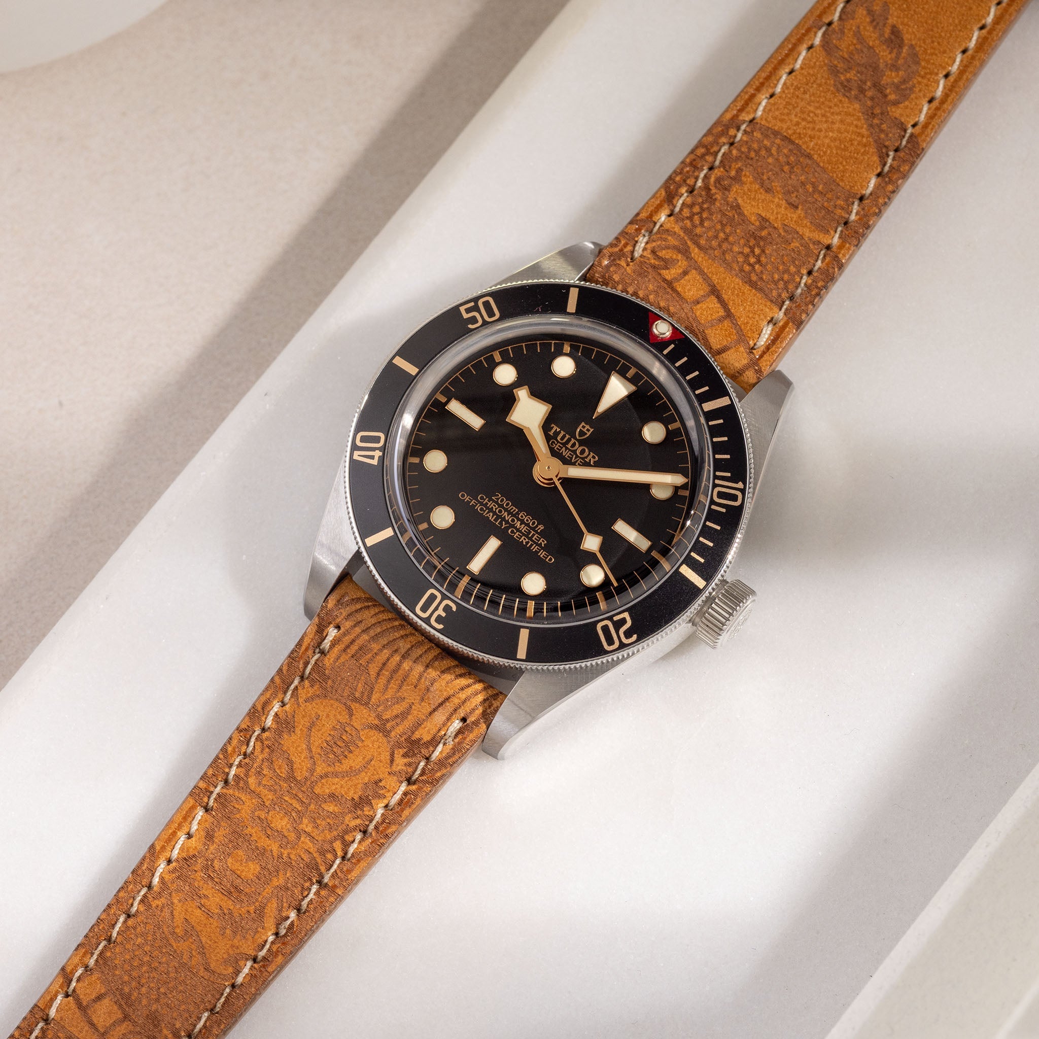 The Dragon Tattoo Leather Watch Strap – Jubilee Edition by Bulang & Sons