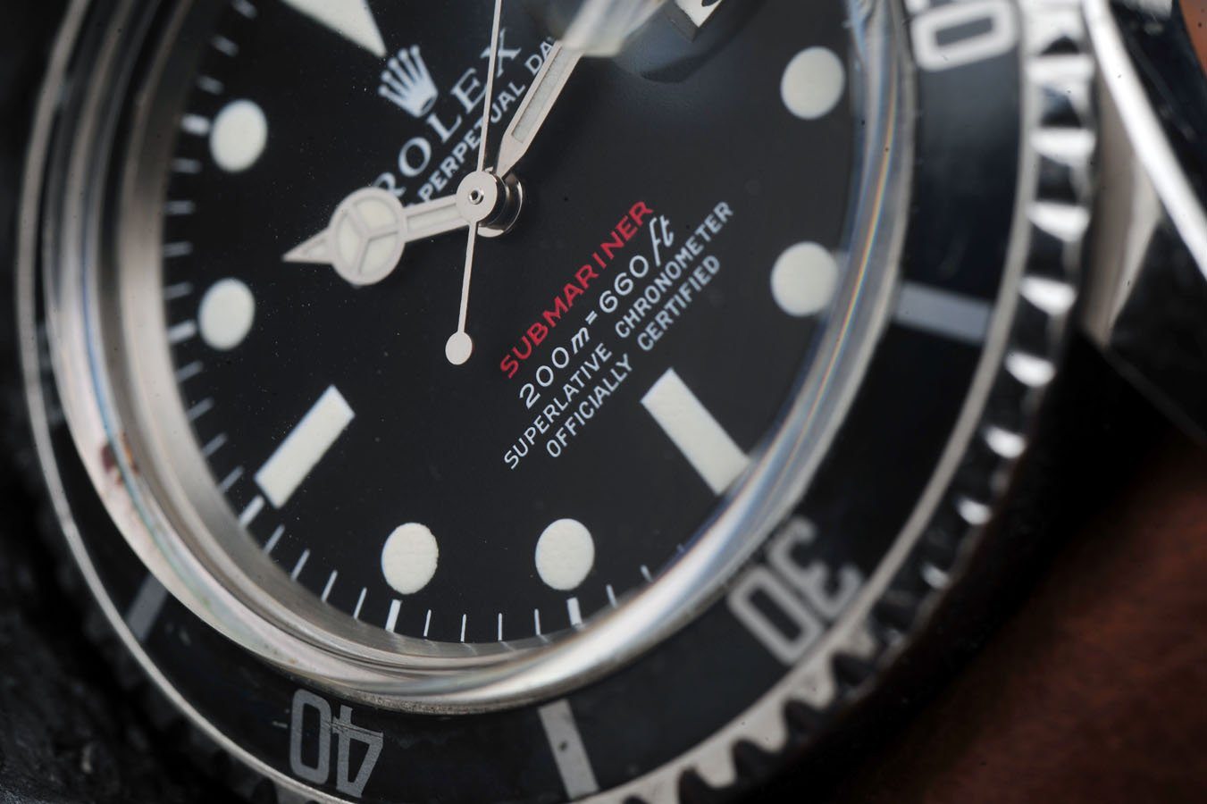 ROLEX SUBMARINER 1680 RED (MTR'S FIRST) Rolex 1680 red