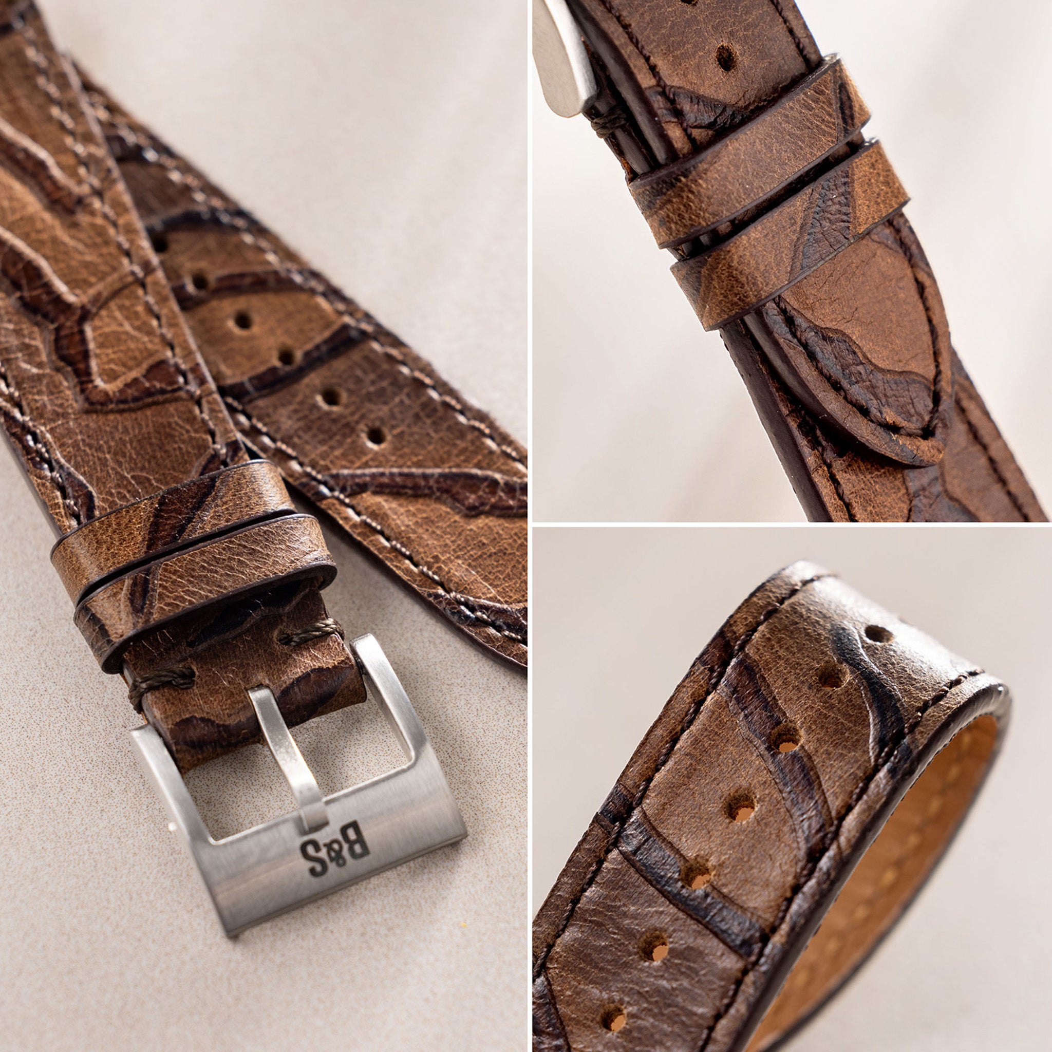 The Joshua Tree Leather Watch Strap - Jubilee Edition