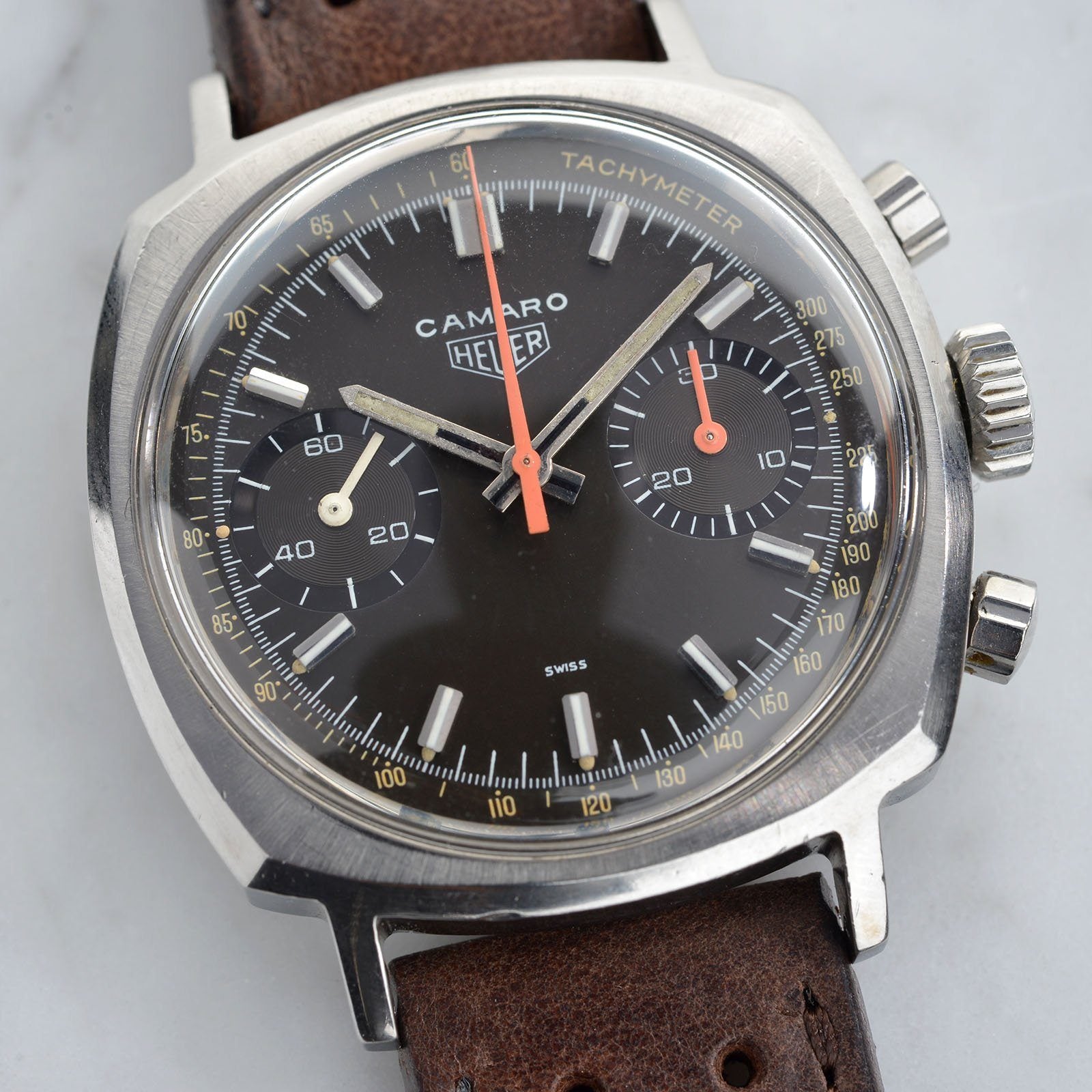 TRP Magnesium R970EQ ブラックアウト仕様 HEUER CAMARO REF. 73343 NT TACHY TROPICAL