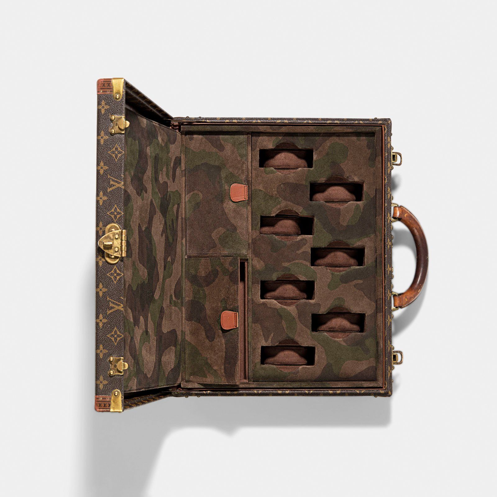 Custom Louis Vuitton 7 Watch President Suitcase