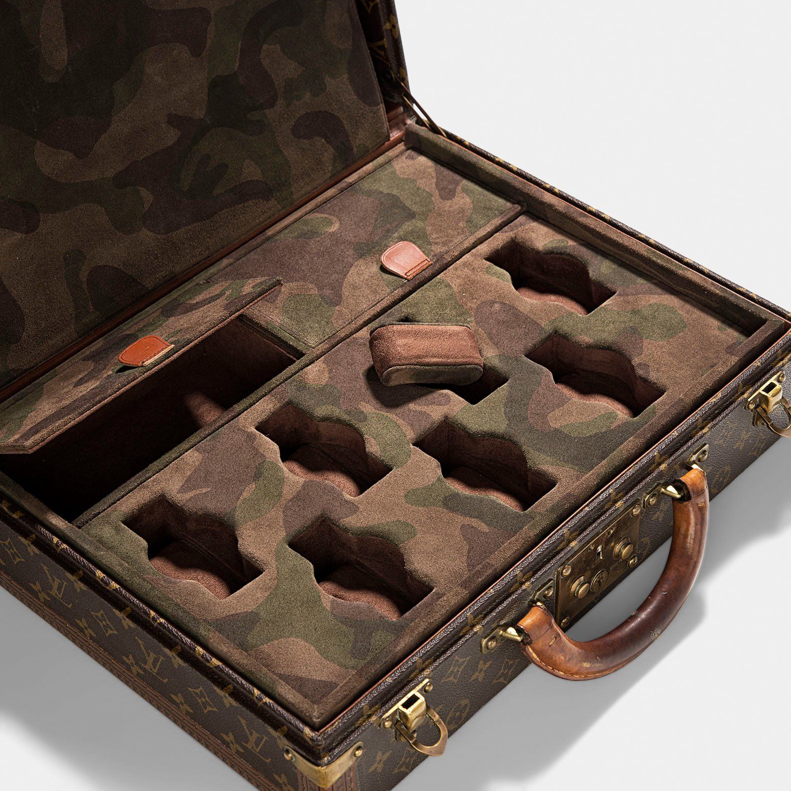 Custom Louis Vuitton 7 Watch President Suitcase