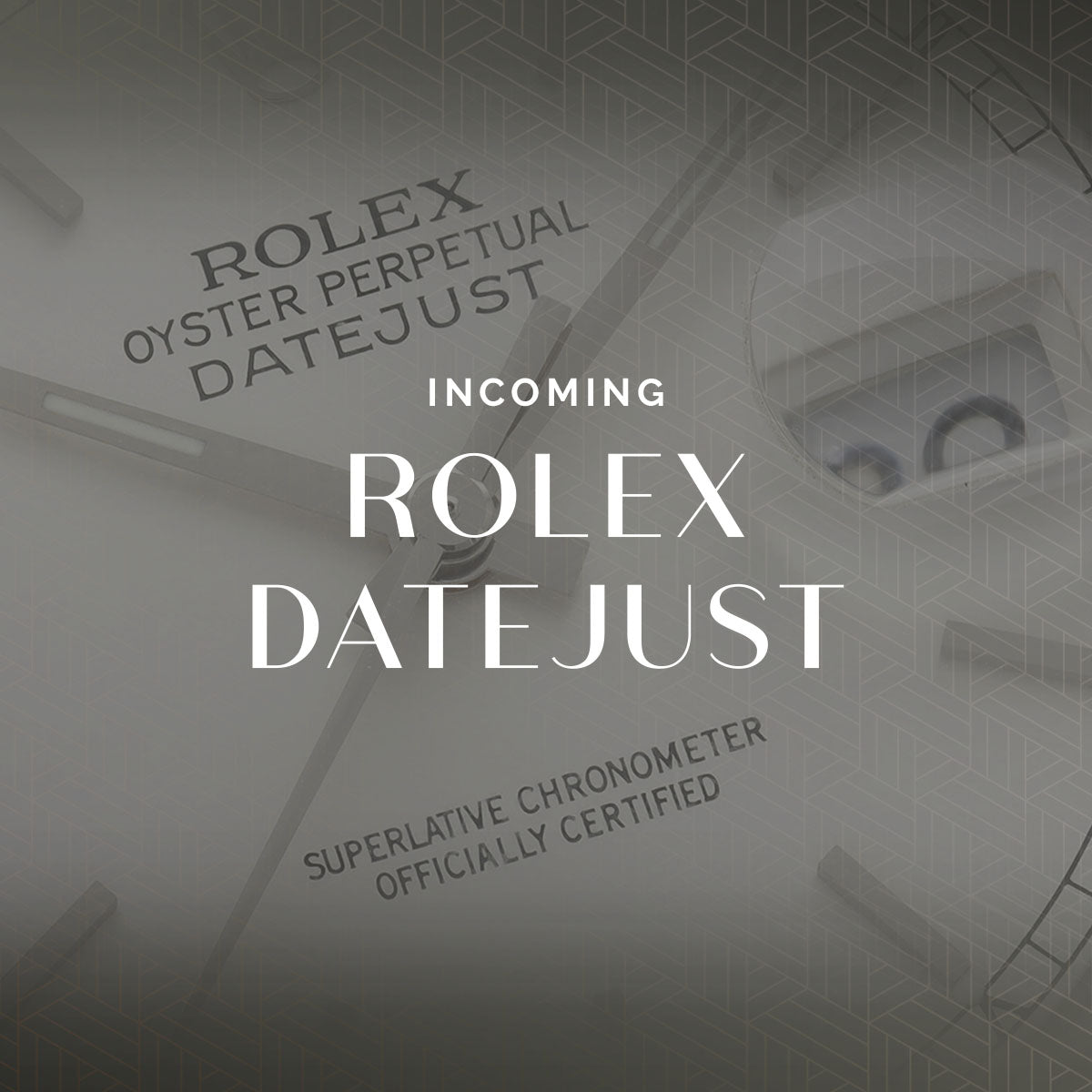 Rolex Datejust 1601 rare Ghost dial - incoming
