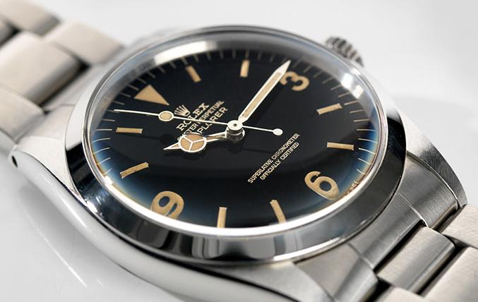 Rolex Explorer Gilt Dial 1016