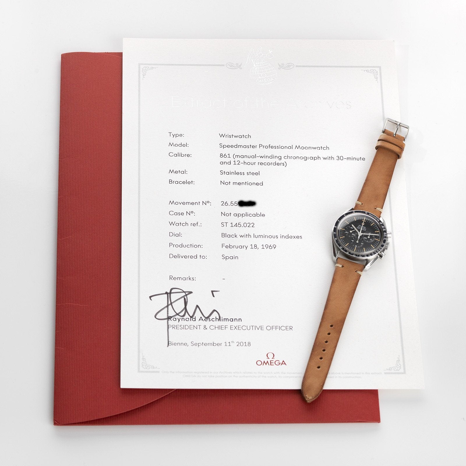 Omega Speedmaster 145.022-68ST