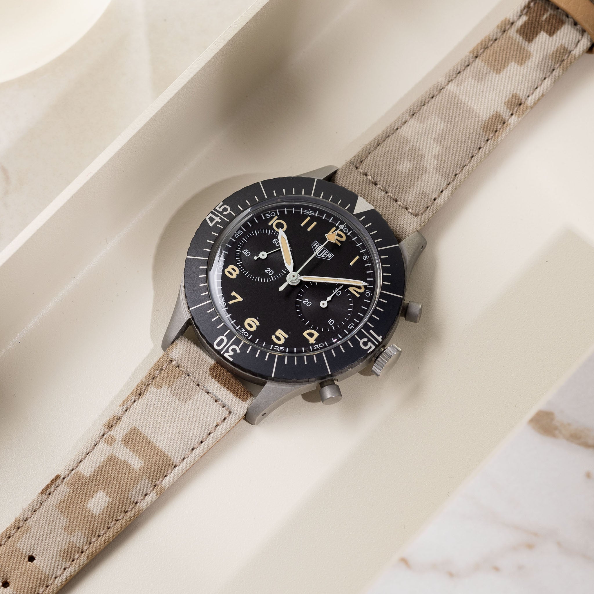 The Brooklyn Camo Watch Strap – Made From Original USMC Fabric– Jubilee Edition