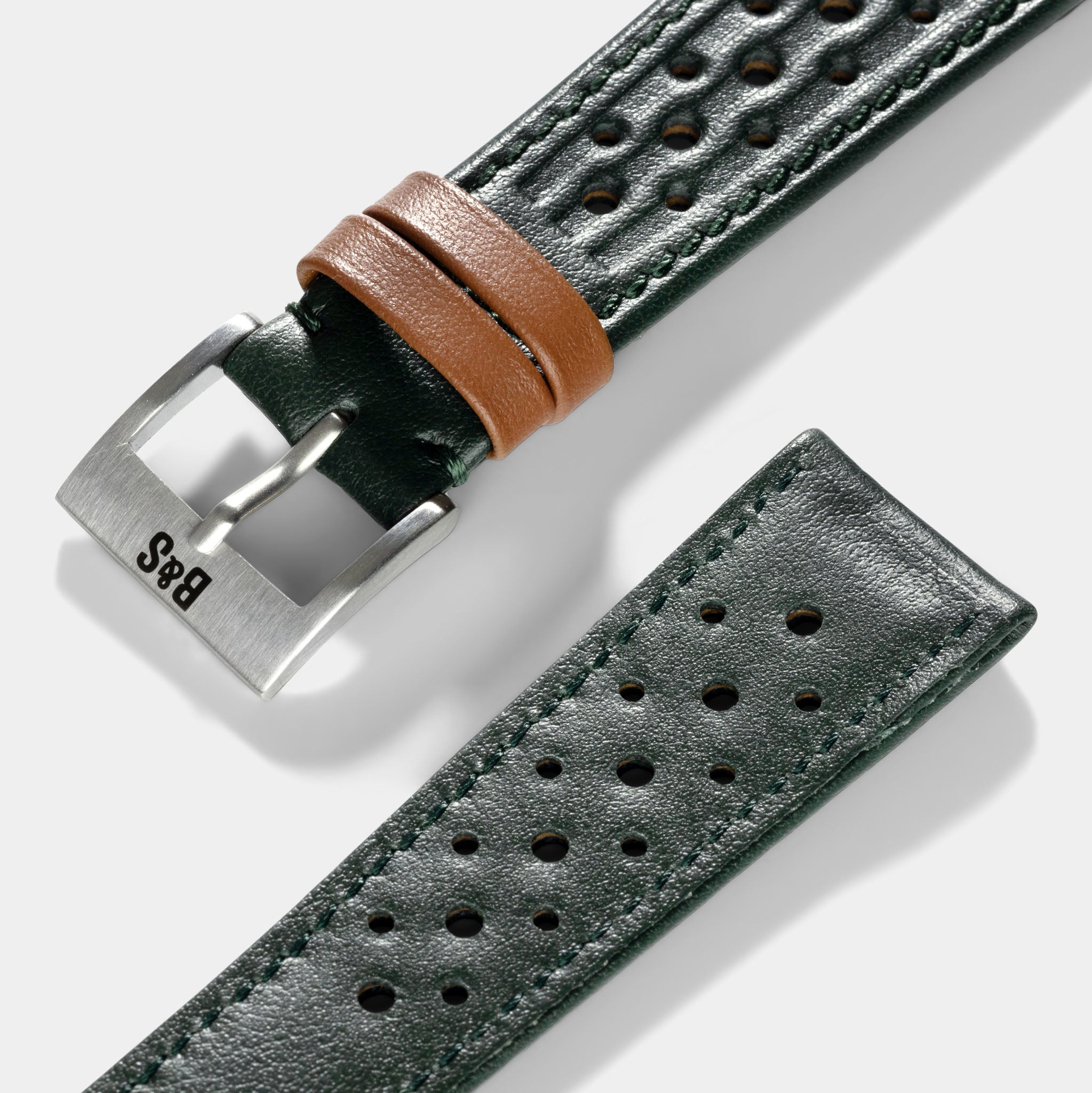 Strap for Omega Speedmaster Professional - Racing Green Speedy Leather