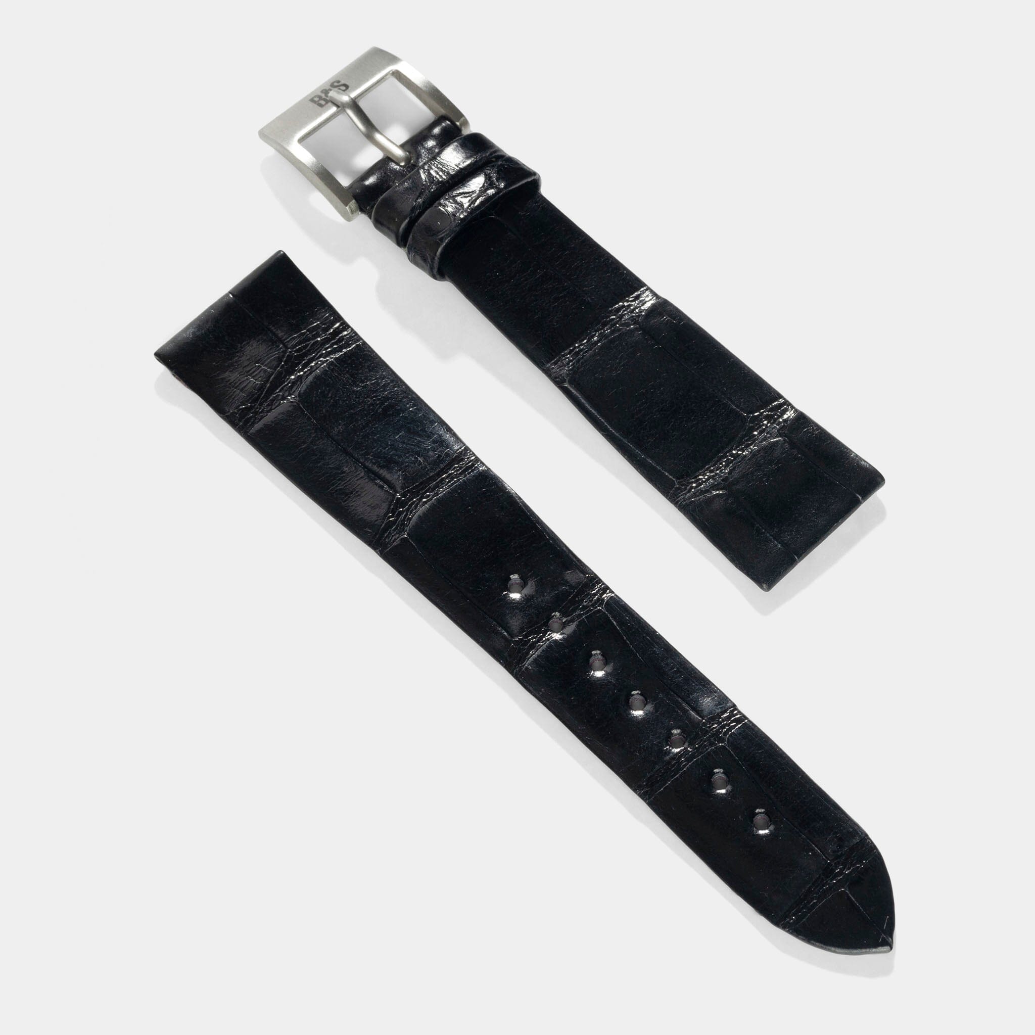 The Savile Row Leather Watch Strap - Luxury Tailored Alligator - Jubilee Edition