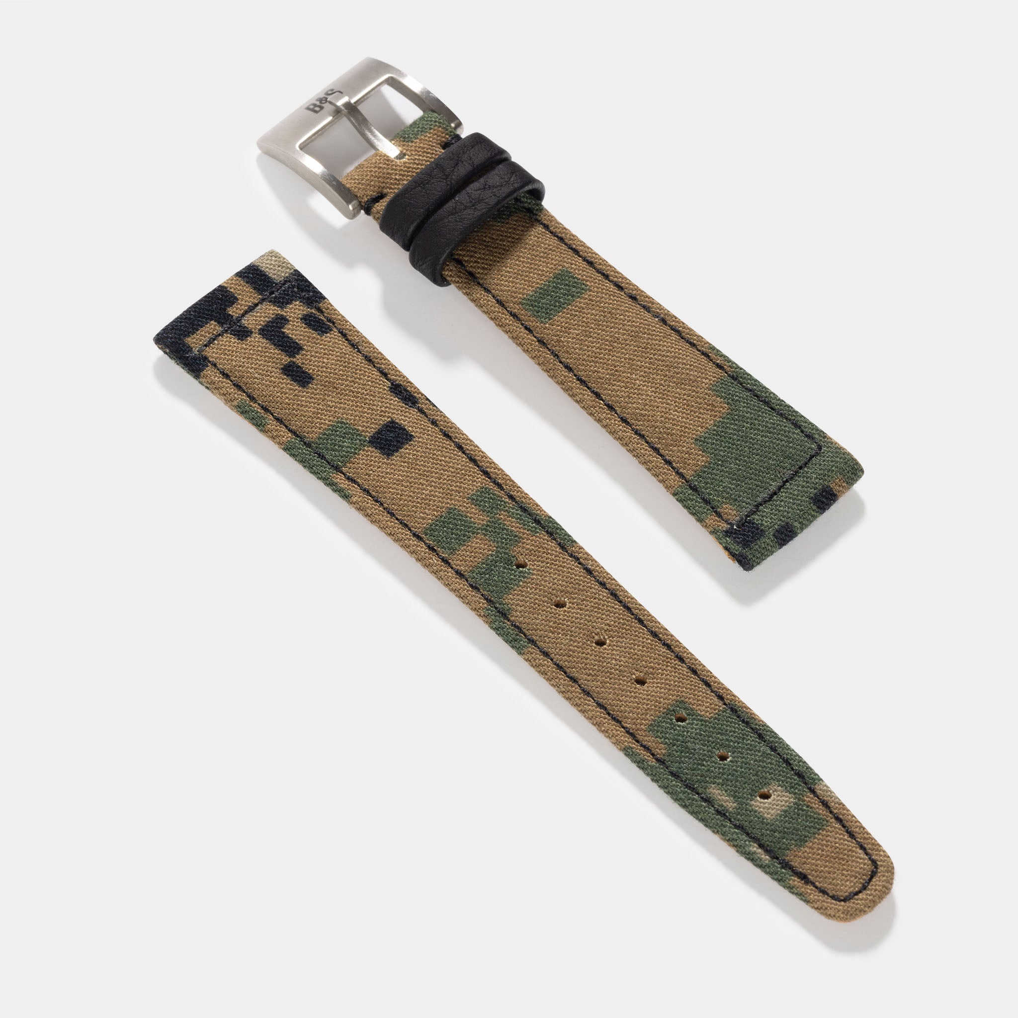 The Central Park Camo Watch Strap – Made From Original US Army Fabric – Jubilee Edition