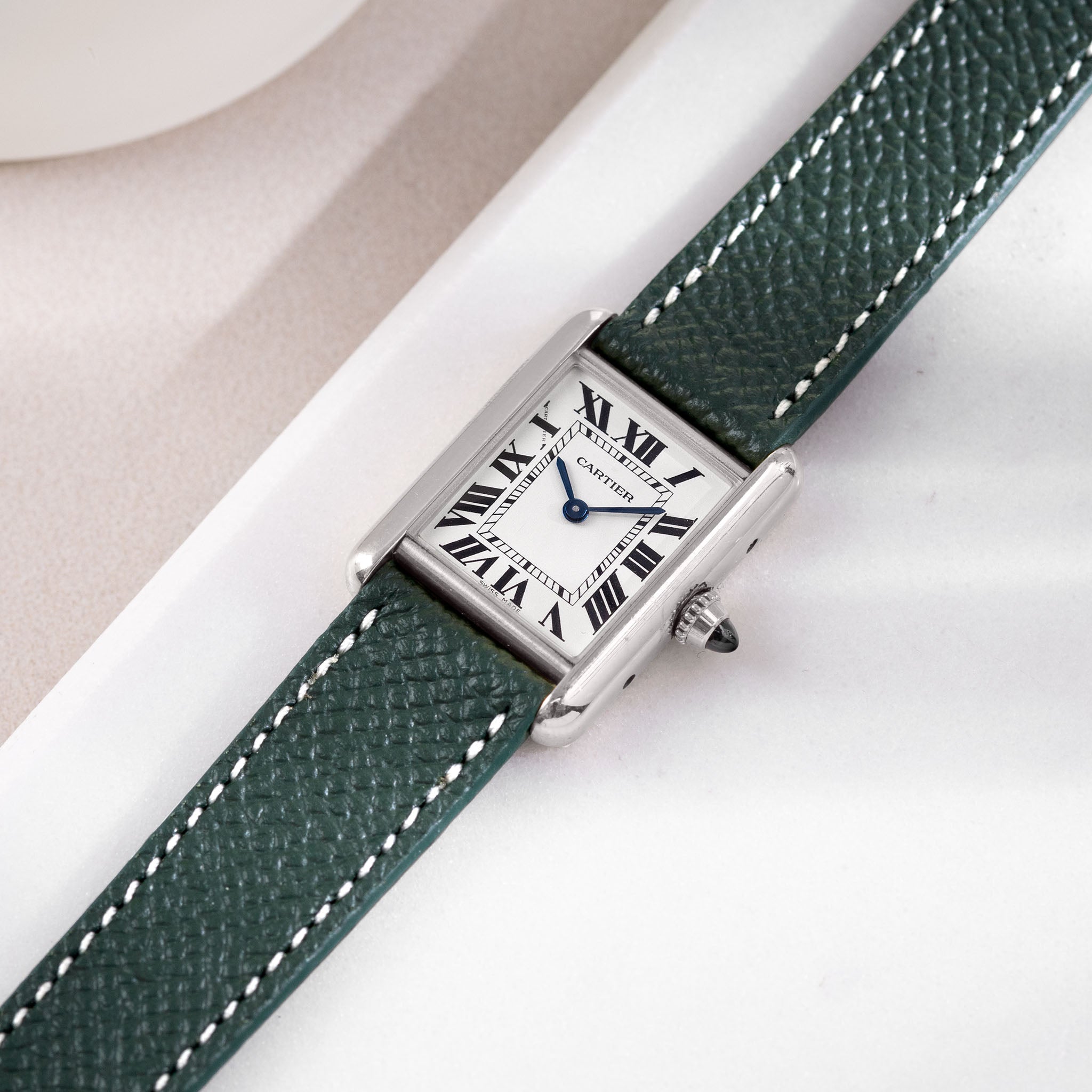 Horlogeband voor Cartier Tank Must (2021-2024) The Marston Calf