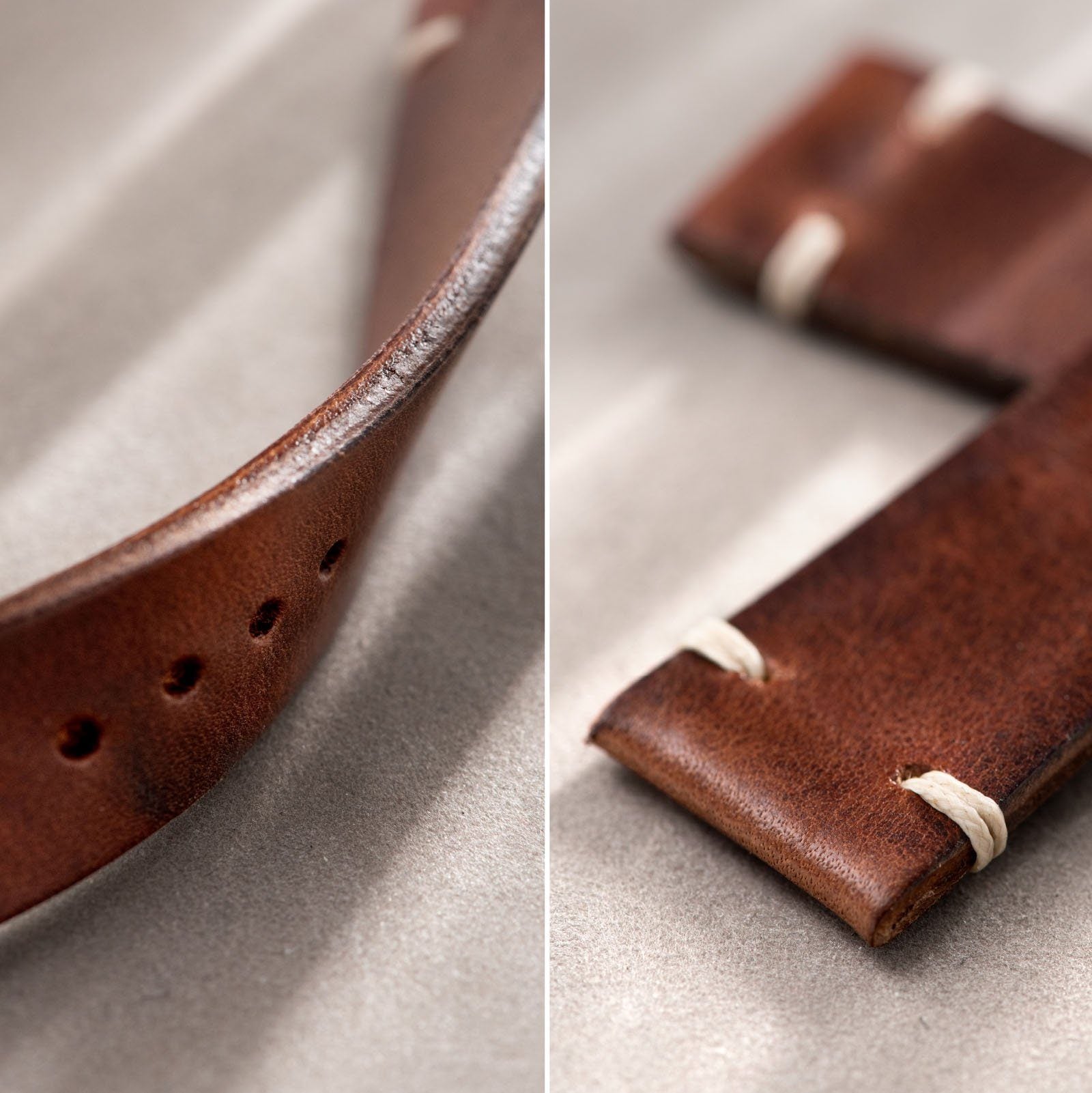 Strap for Tudor Black Bay 54 Siena Brown Leather Watch Strap