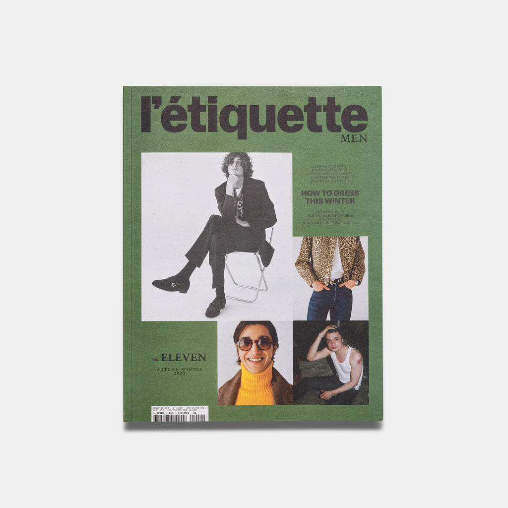 L'ÉTIQUETTE #1 magazine - A men's clothing guide
