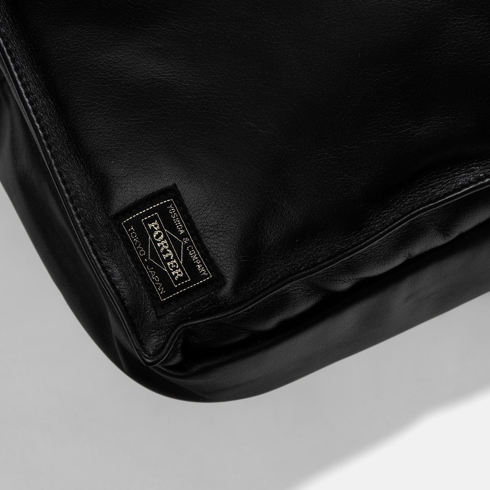 【美品】PORTER TANKER 2WAY BRIEFCASE(L) 黒 Limited Edition Porter Tanker Leather 2Way Briefcase