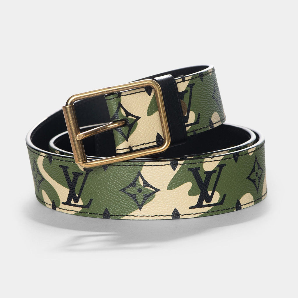 EUC?LOUIS VUITTON X TAKASHI MURAKAMI BELT s-l400.jpg main image 3