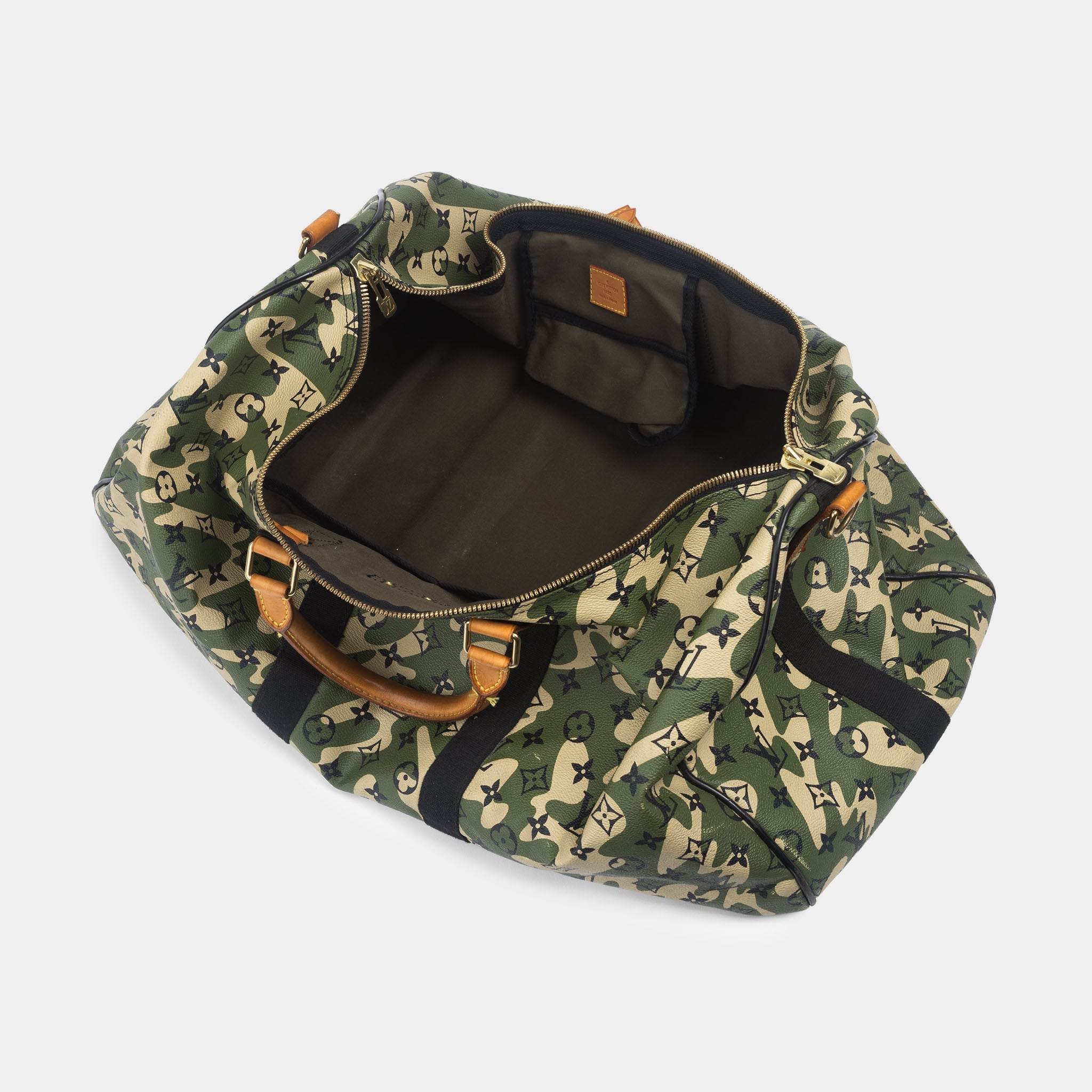 Louis Vuitton x Takashi Murakami Monogramouflage Keepall 55 bag
