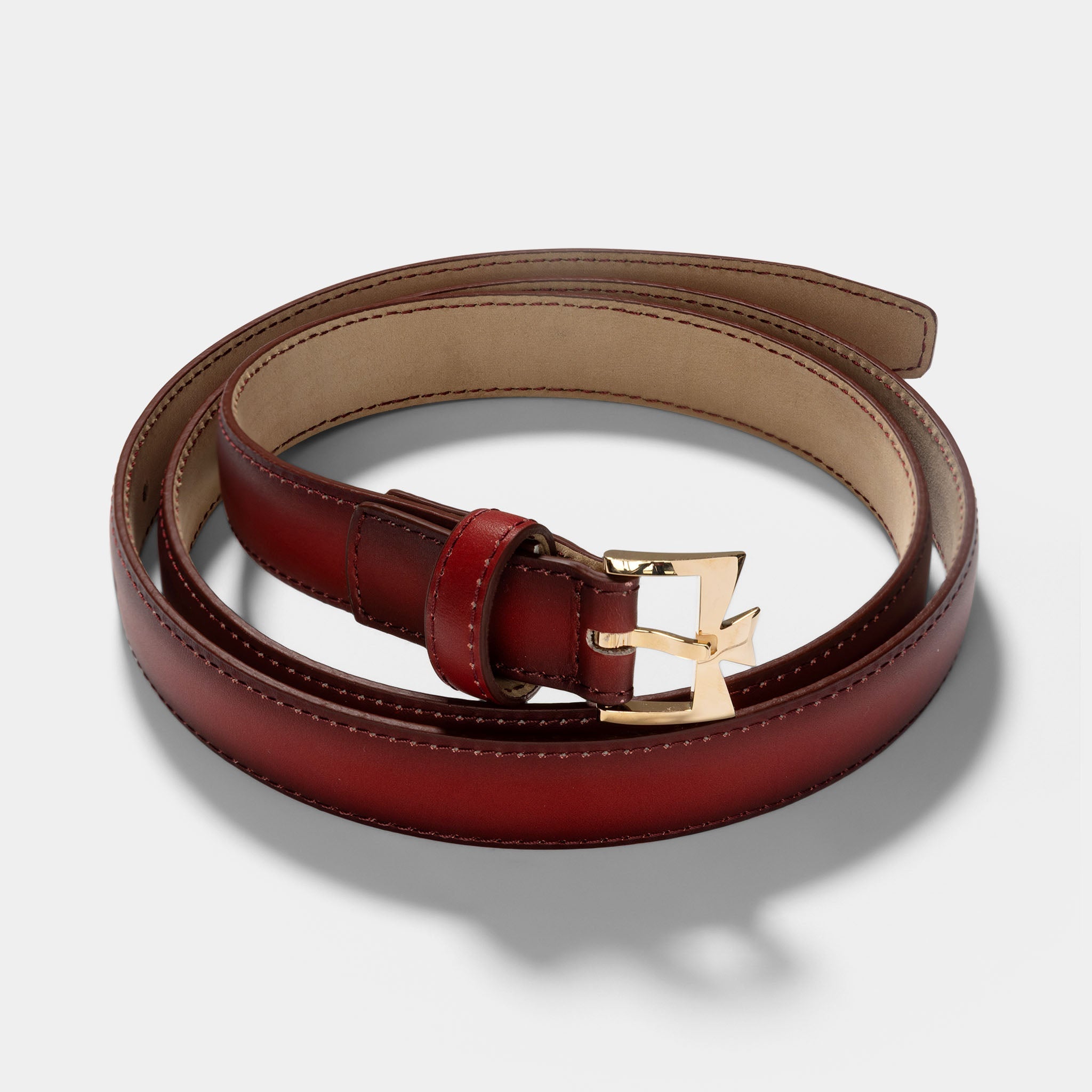 Vacheron Constantin Ladies Degradé Red  Leather Belt