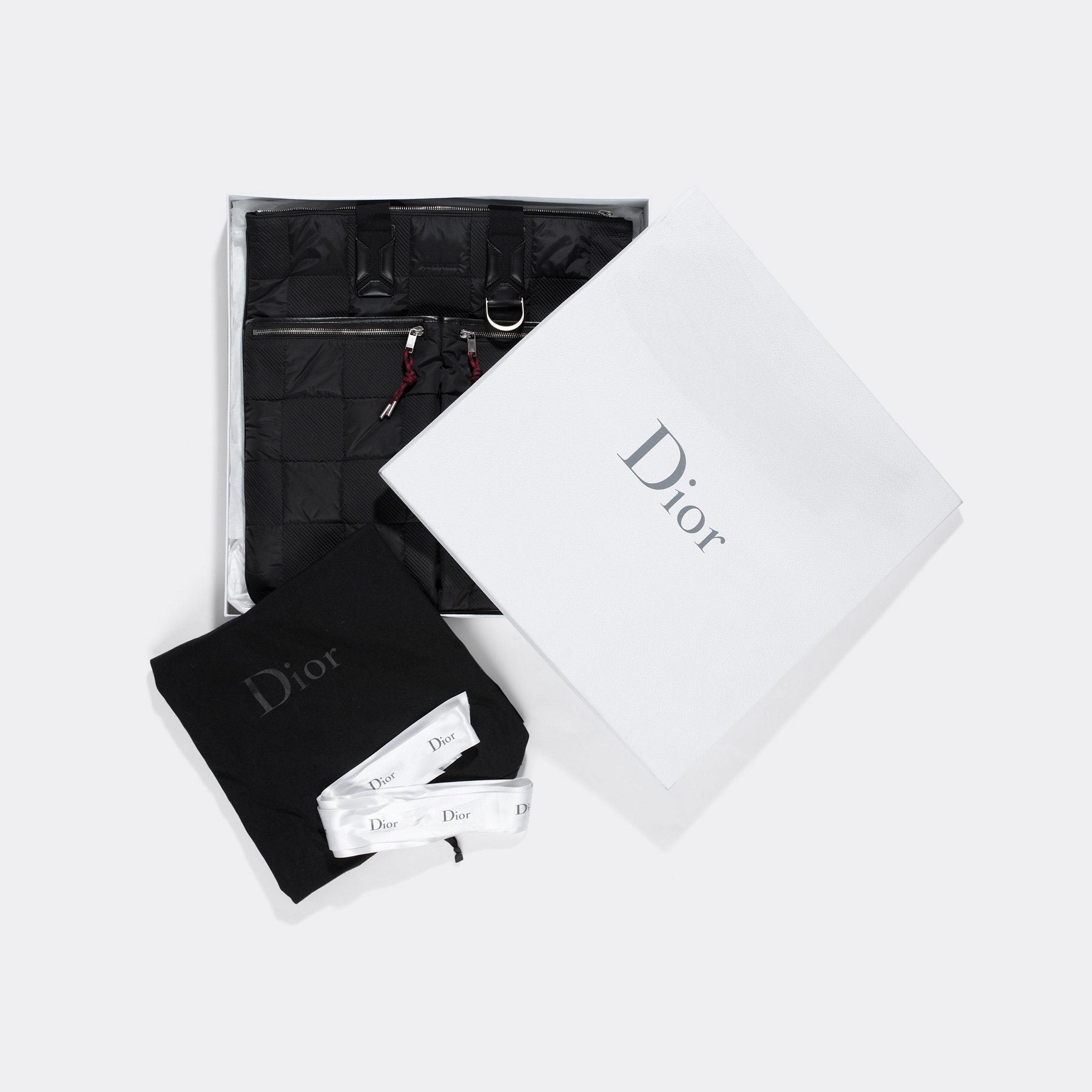 Dior Homme Black Helmet Bag