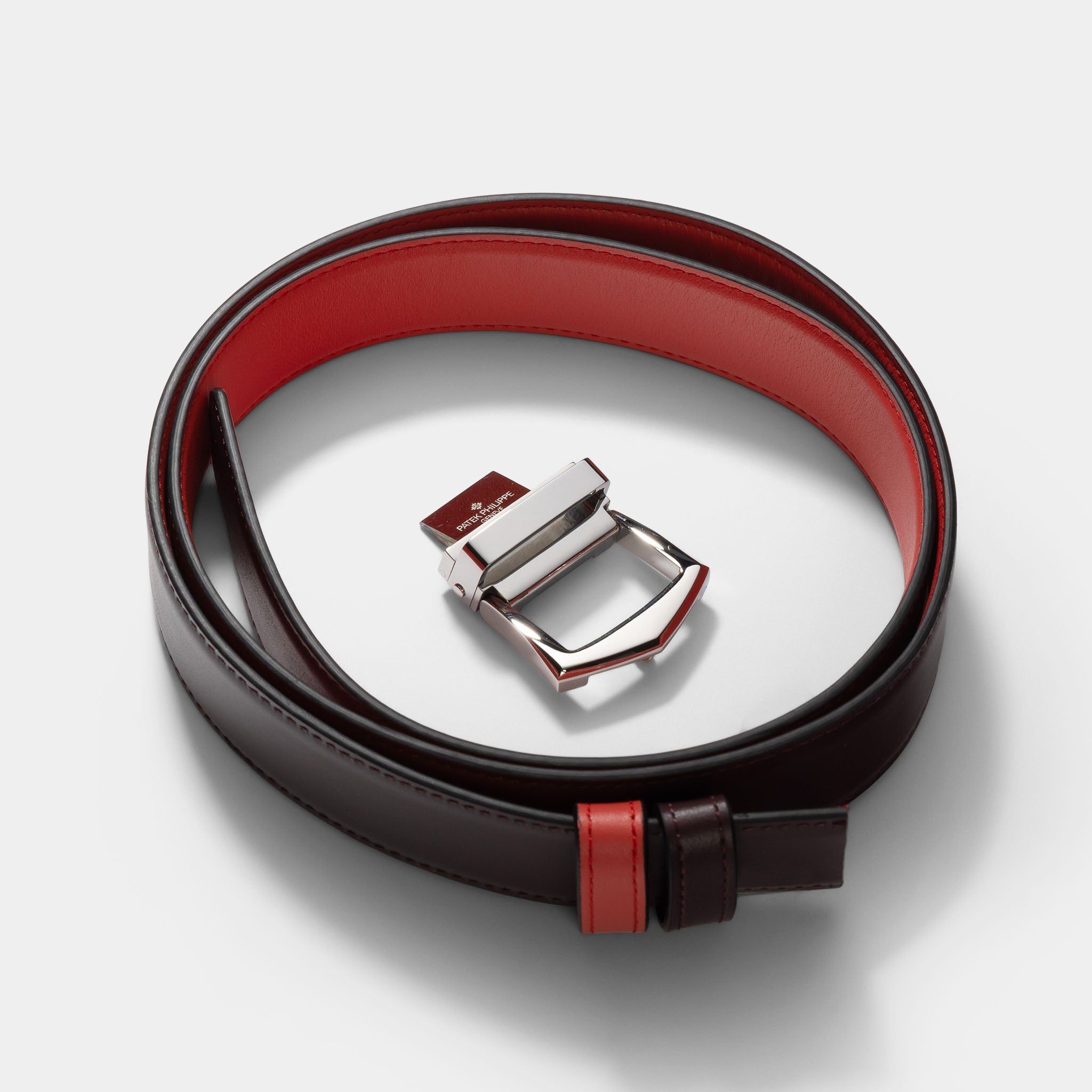 Patek Philippe カーフレザーベルト Patek Philippe Ladies Reversible Leather Belt