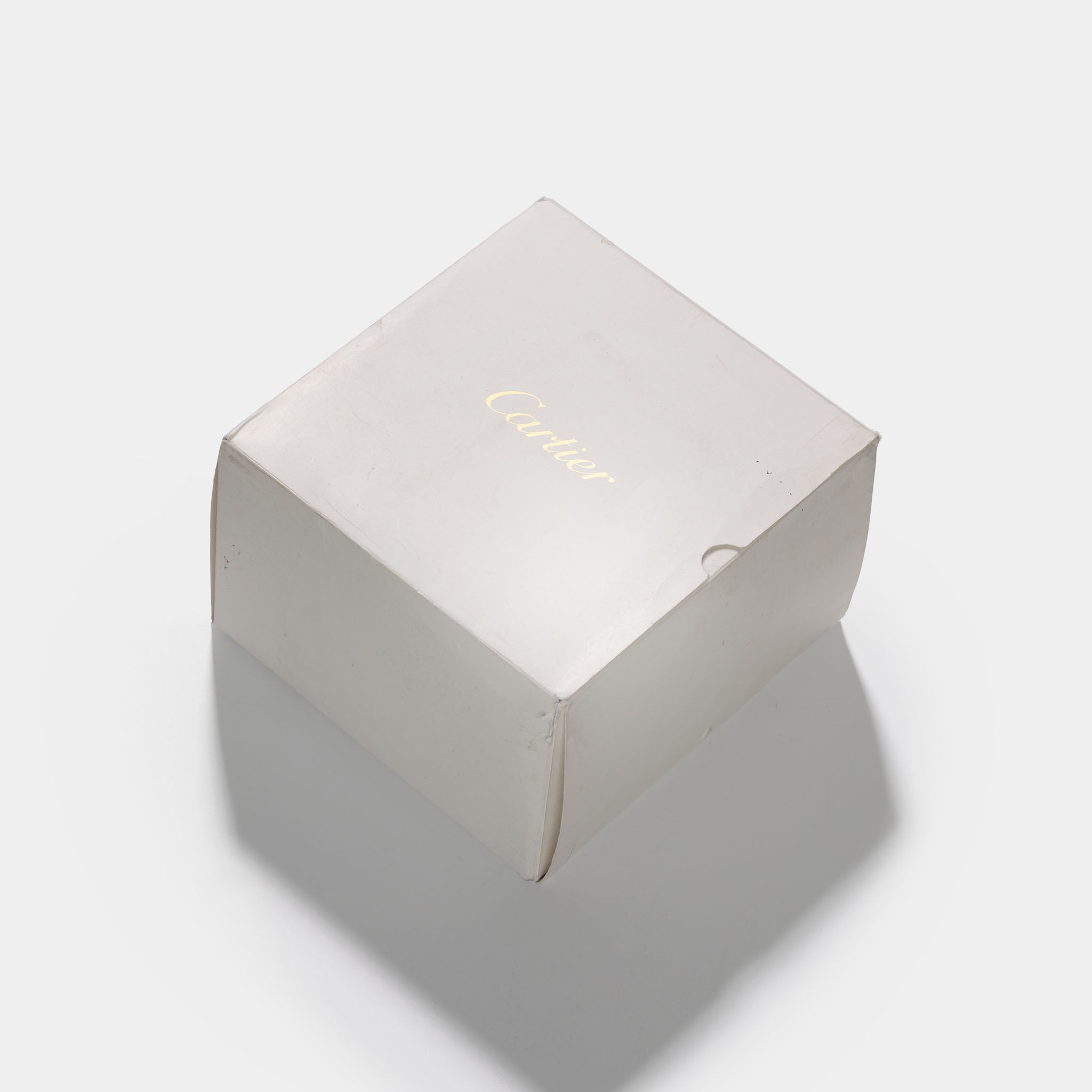 Cartier Travel / Desk Alarm Clock in Palladium -Chrome finish ref 2745 with Original Box and Guarantee Certificate