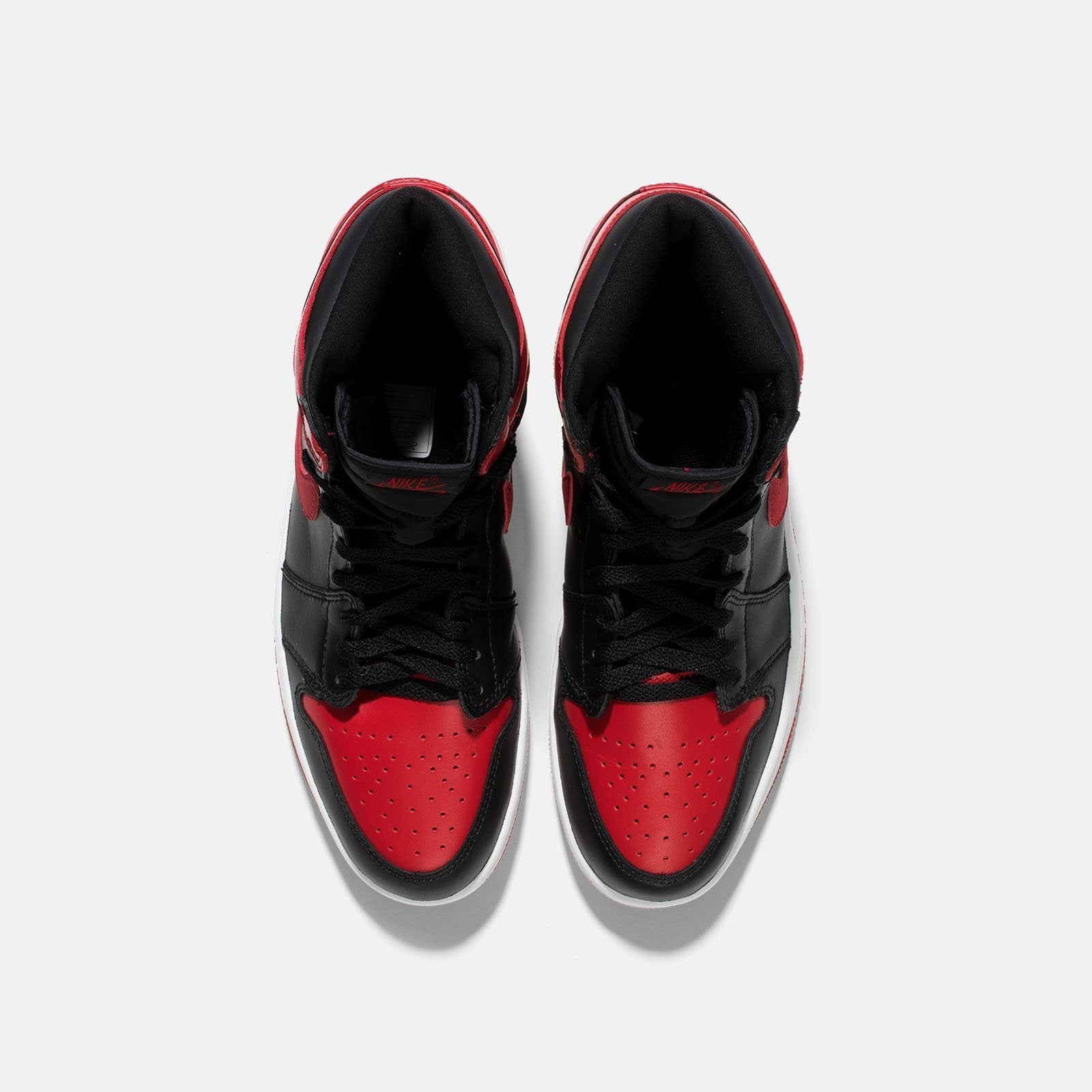 2001 Nike Air Jordan 1 Bred US 10.5 136066-061 2