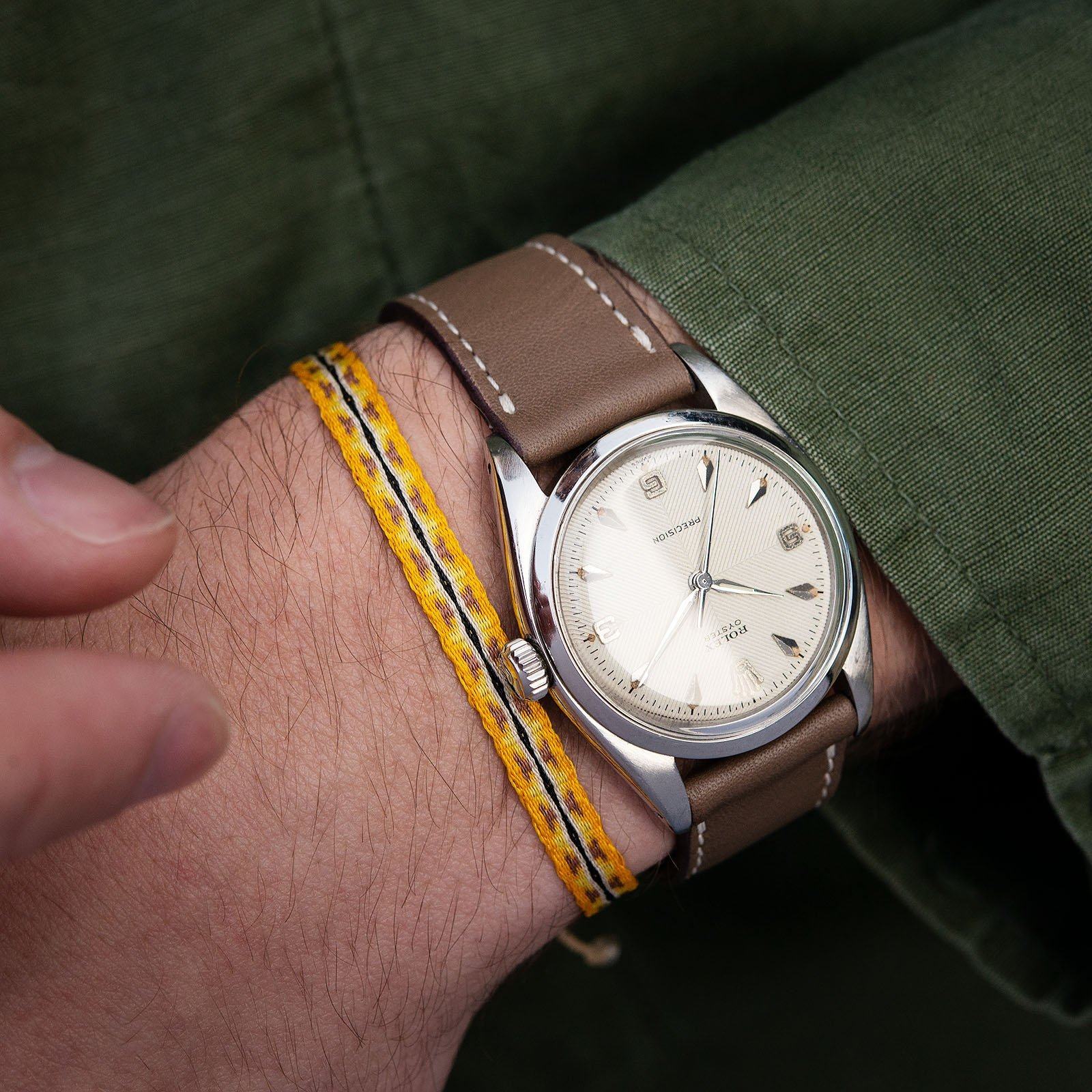 Rolex Oyster Precision 369 Chevron Dial 6422