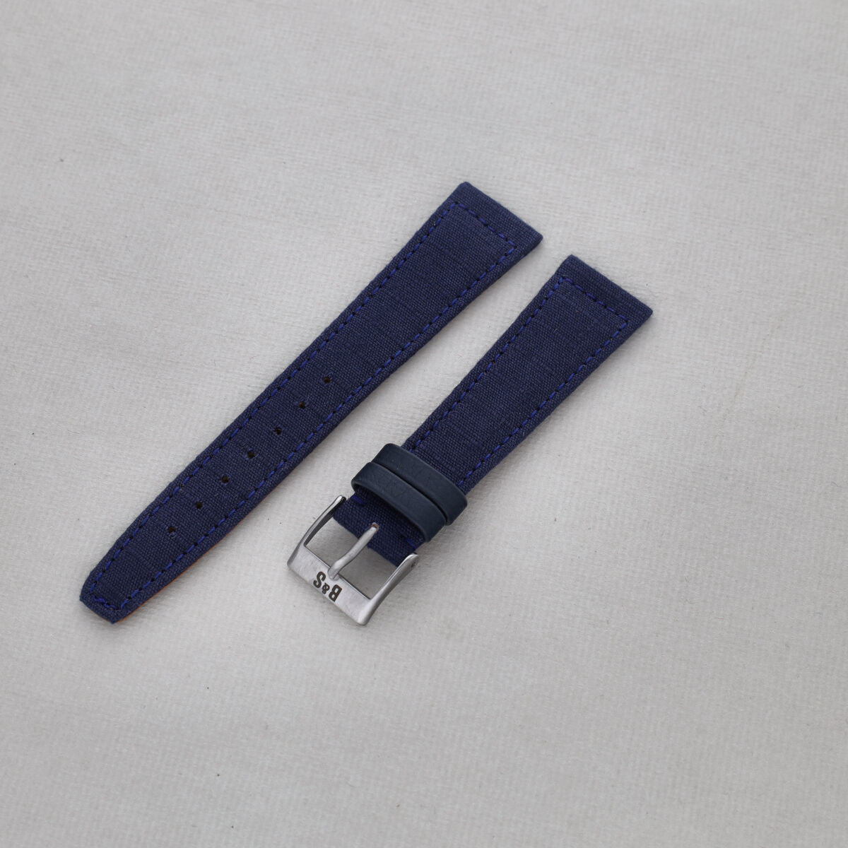 Sample Sale - The Royal Ripstop Leather Watch Strap - 20mm